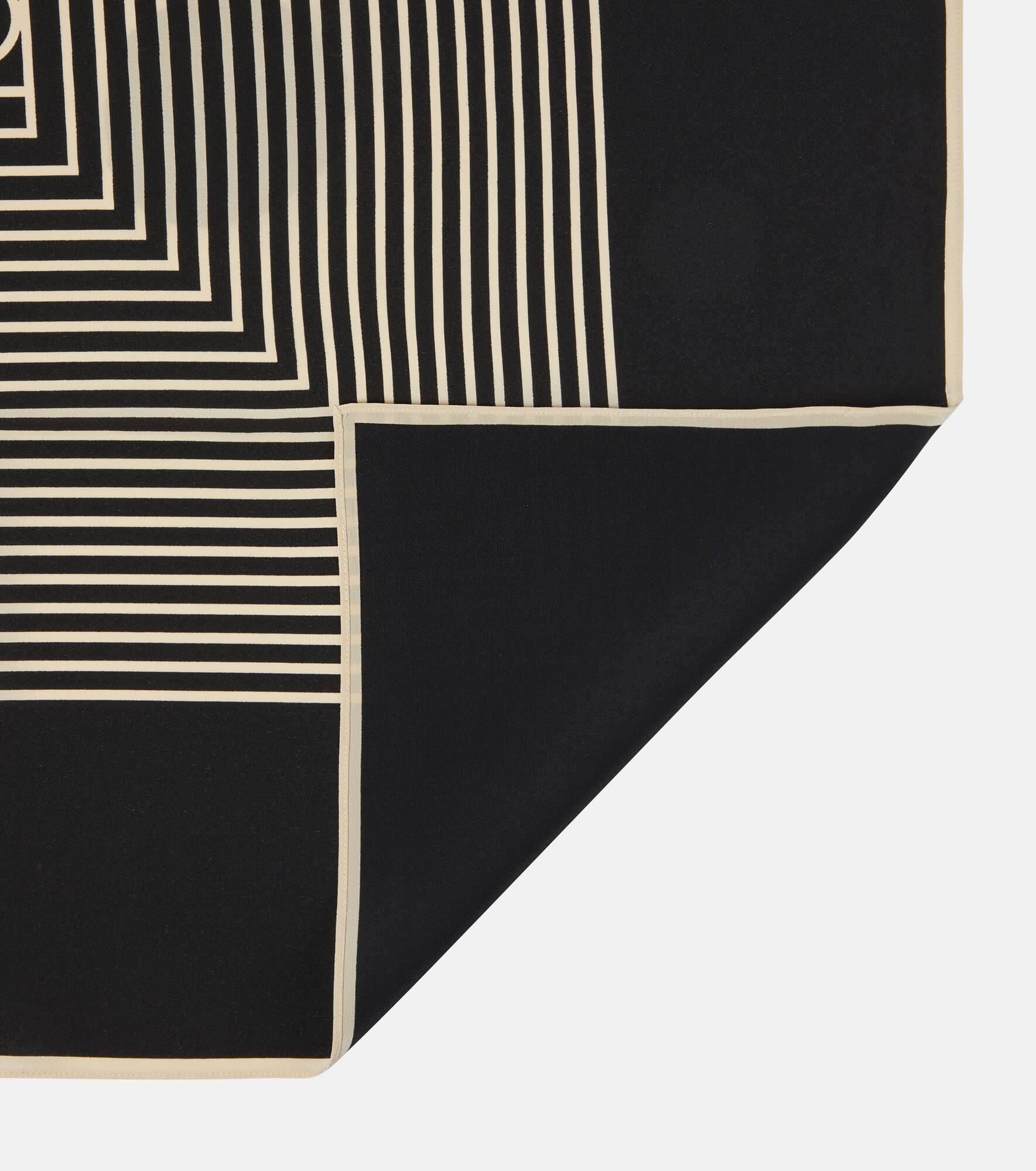 Printed silk scarf - 5