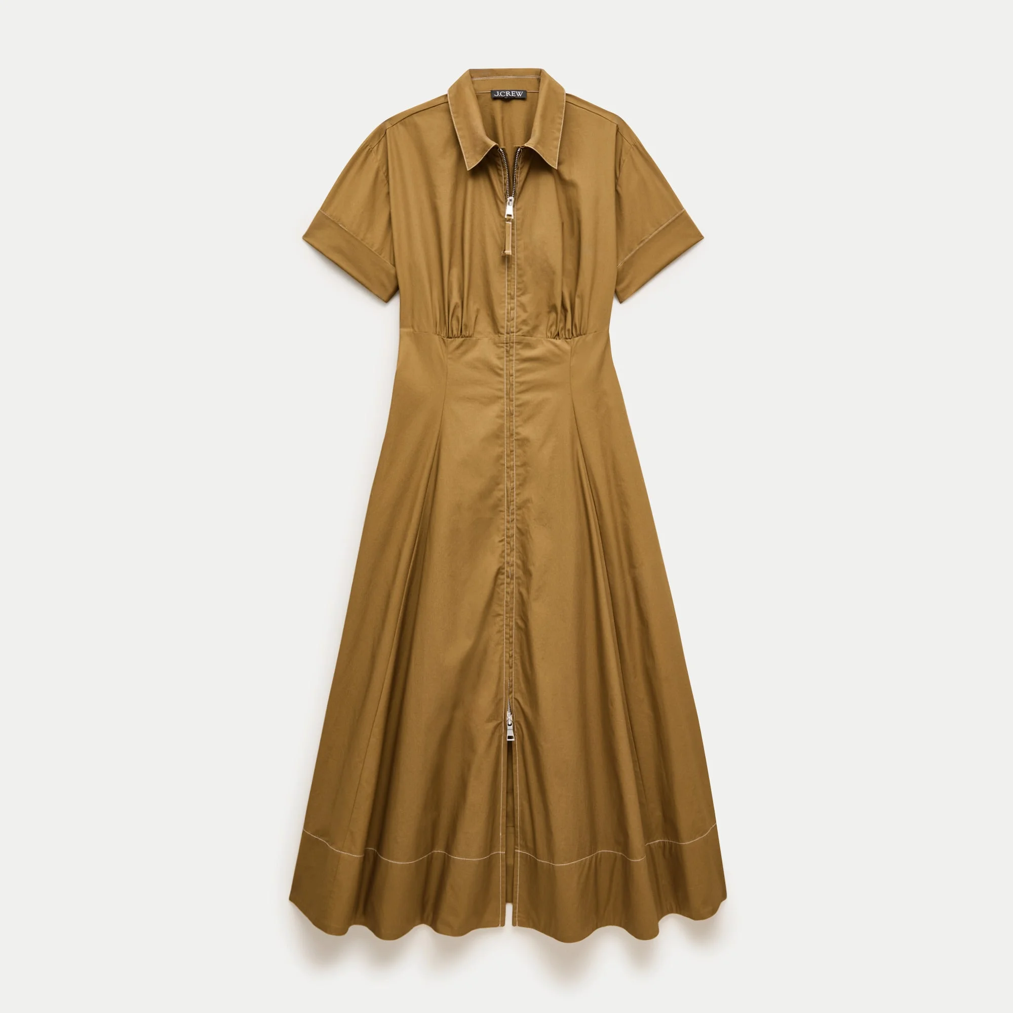 Arden shirt-dress in cotton poplin - 1