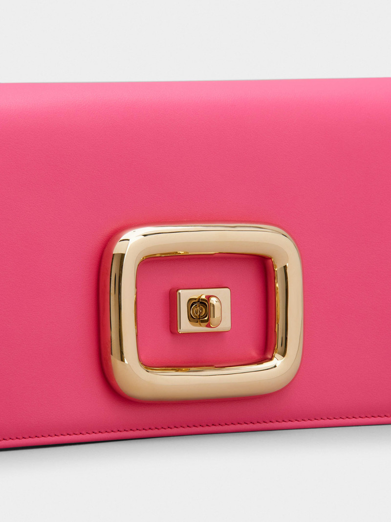 Viv' Choc Mini Bag in Leather 7