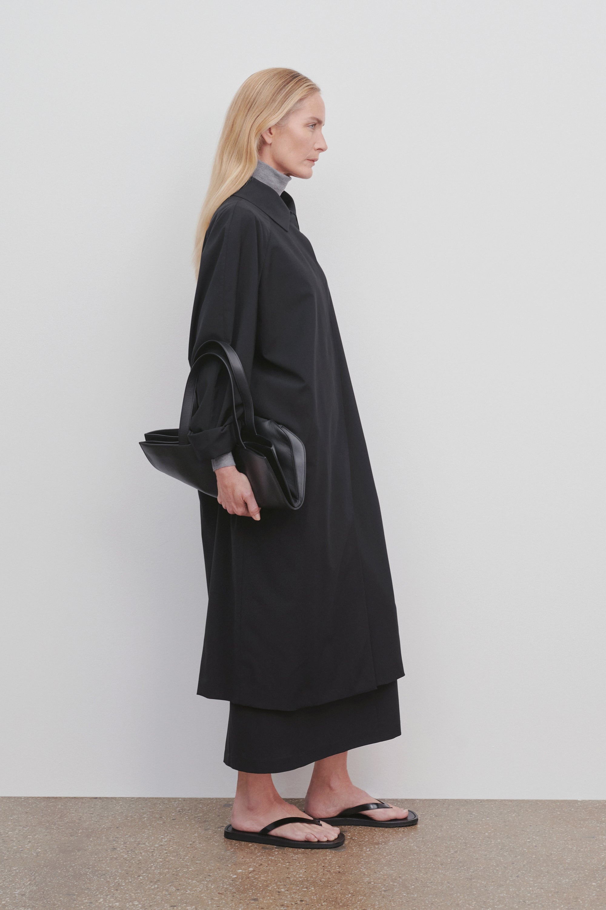 Caferino Coat in Viscose and Virgin Wool - 4