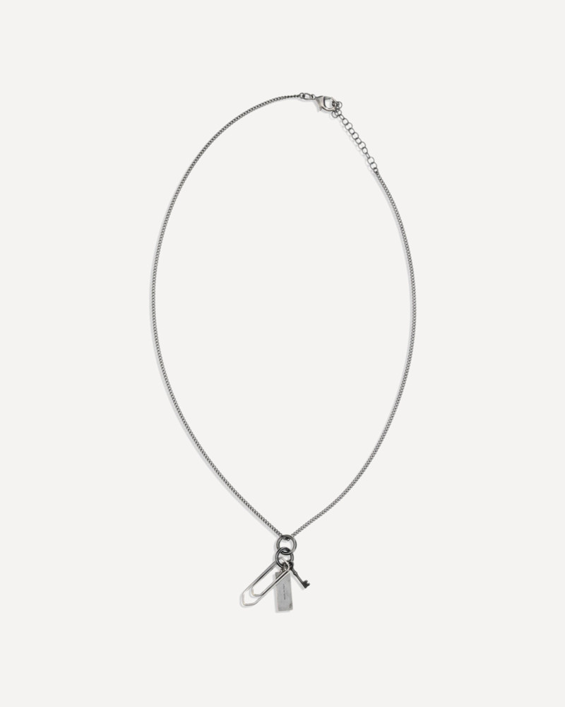 MM6 Maison Margiela Metal paperclip Necklace outlook