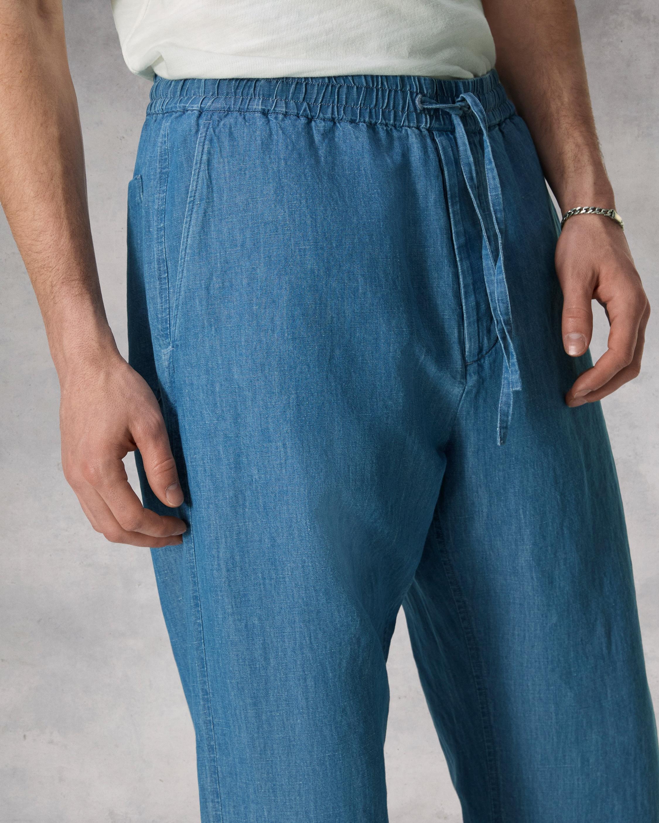 Bradford Denim Drawstring Pant
Relaxed Fit - 5