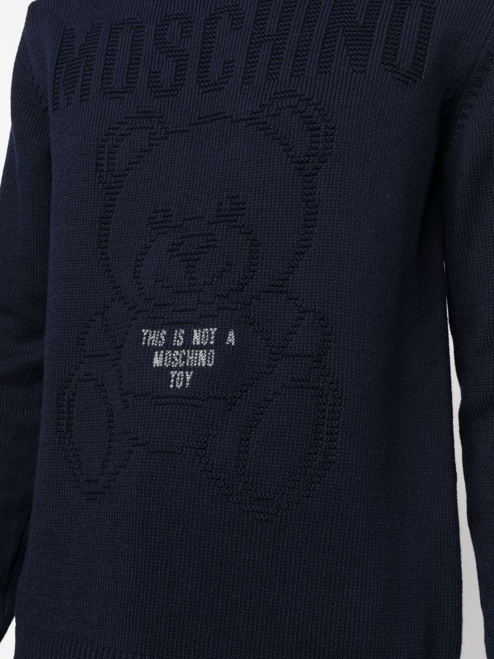 Teddy logo-print sweatshirt - 5