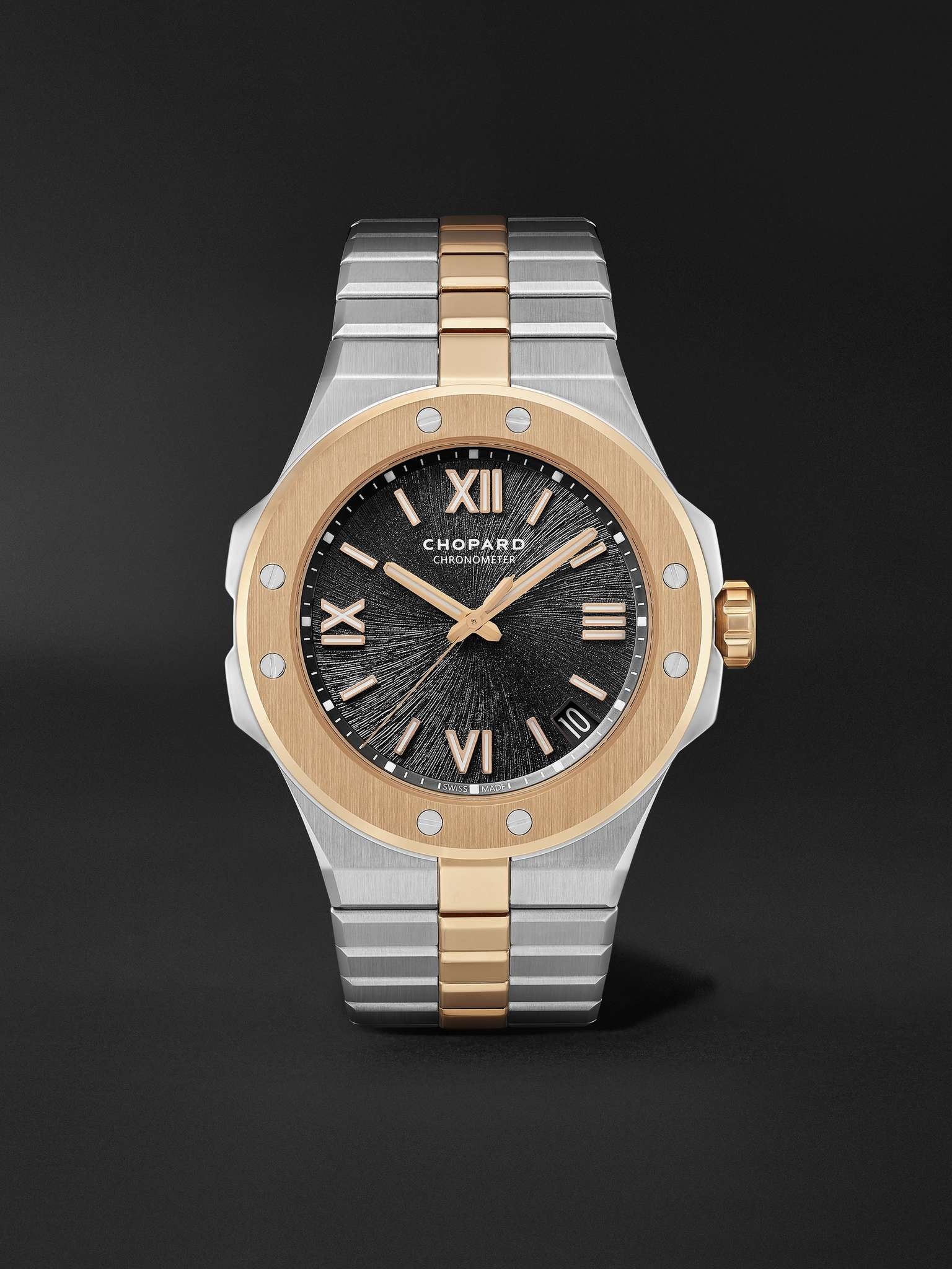 Alpine Eagle Large Automatic 41mm Lucent Steel and 18-Karat Rose Gold Watch, Ref. No. 298600-6001 - 1