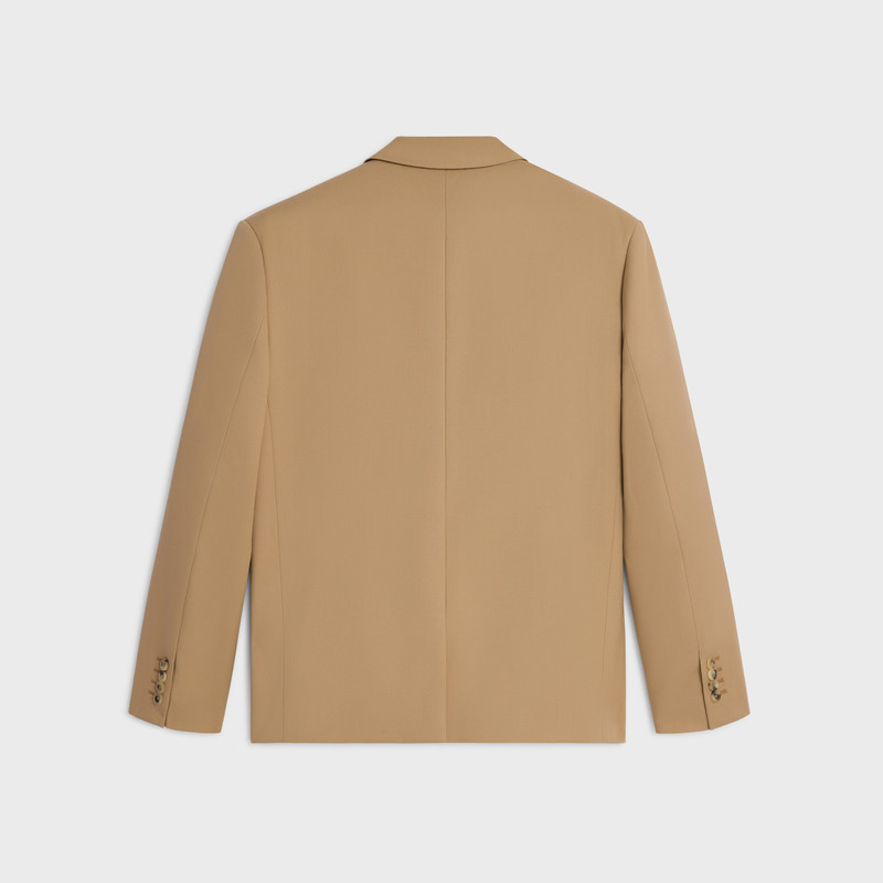 CELINE tailored jacket IN stretch wool gabardine outlook