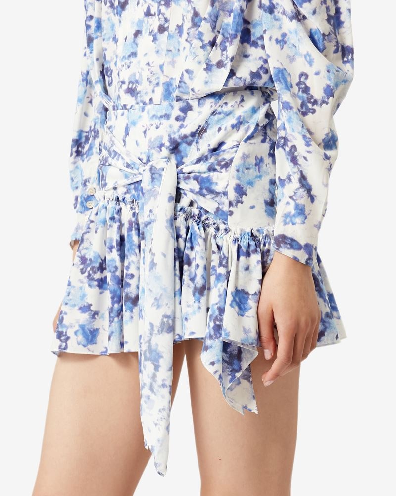FILAO FLORAL MINI SKIRT - 3