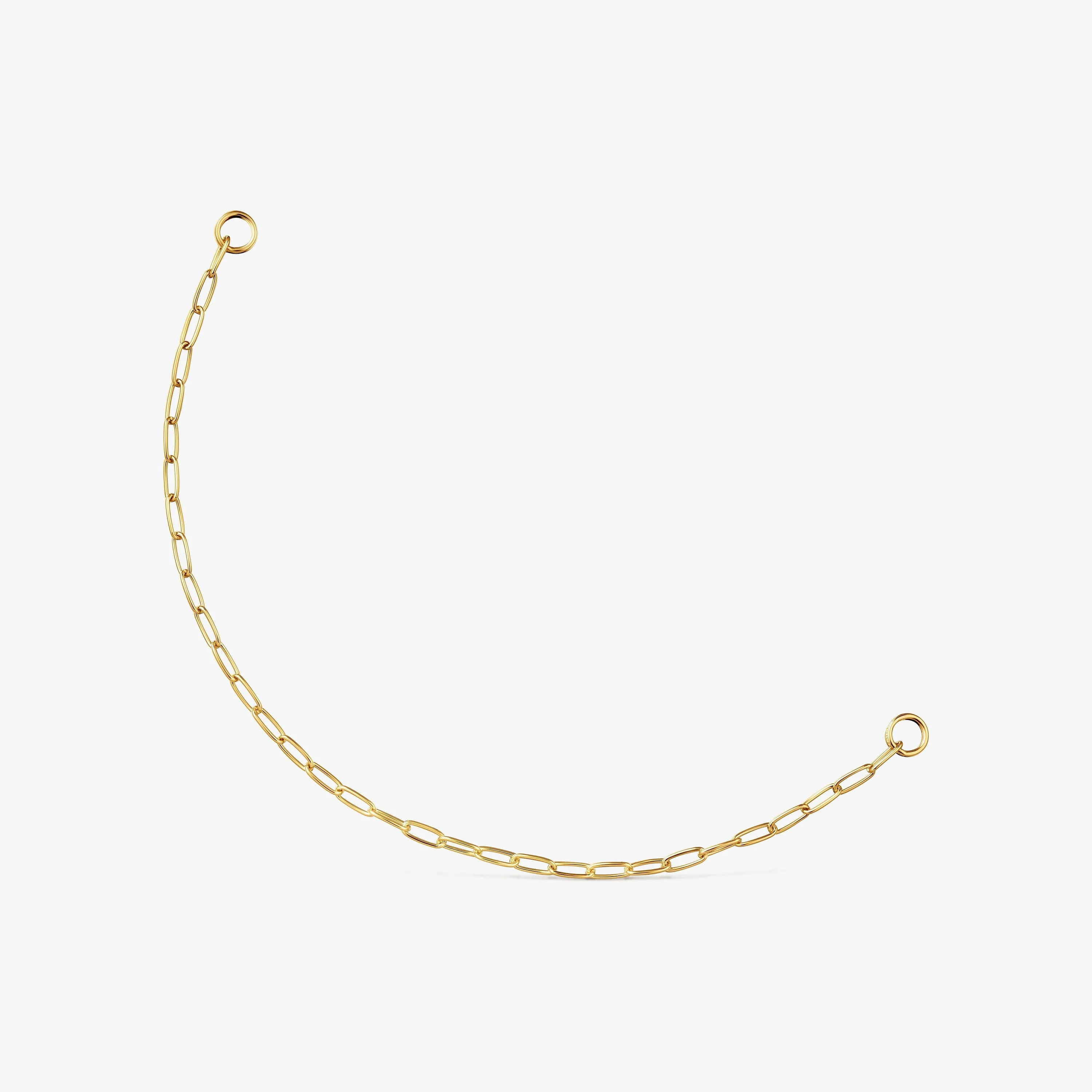 Hold Oval chain Bracelet with 18K gold vermeil - 1