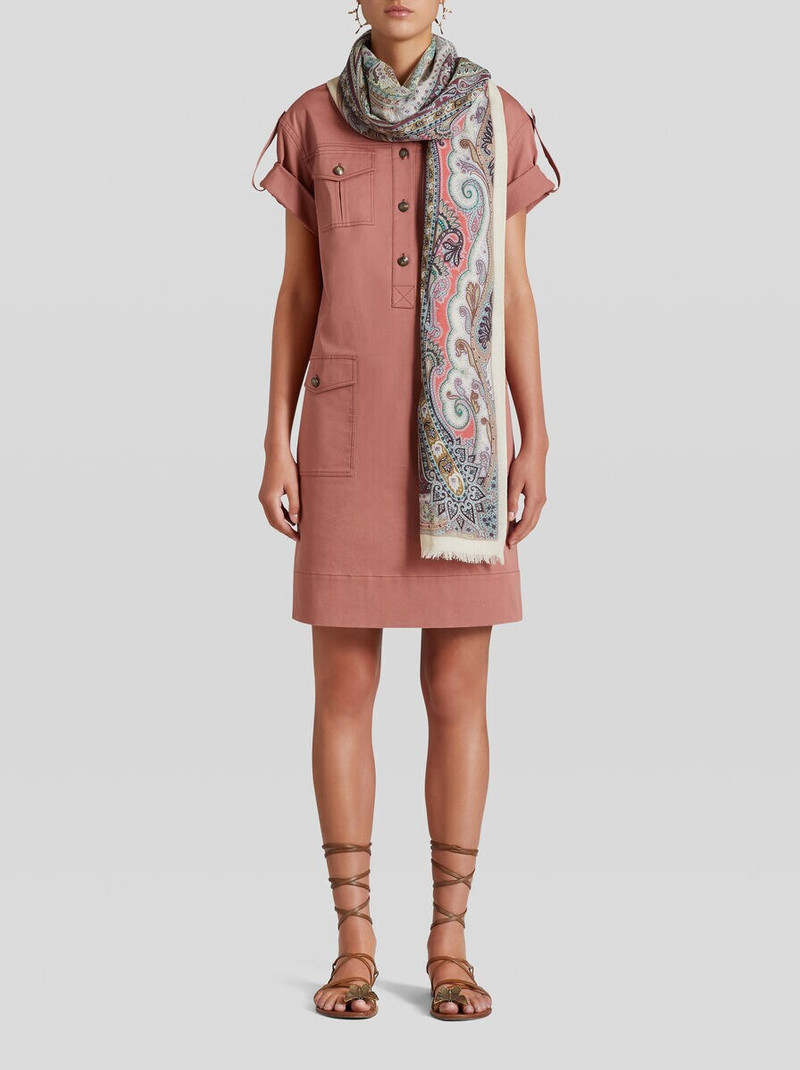 Etro MULTICOLOURED CASHMERE SCARF outlook