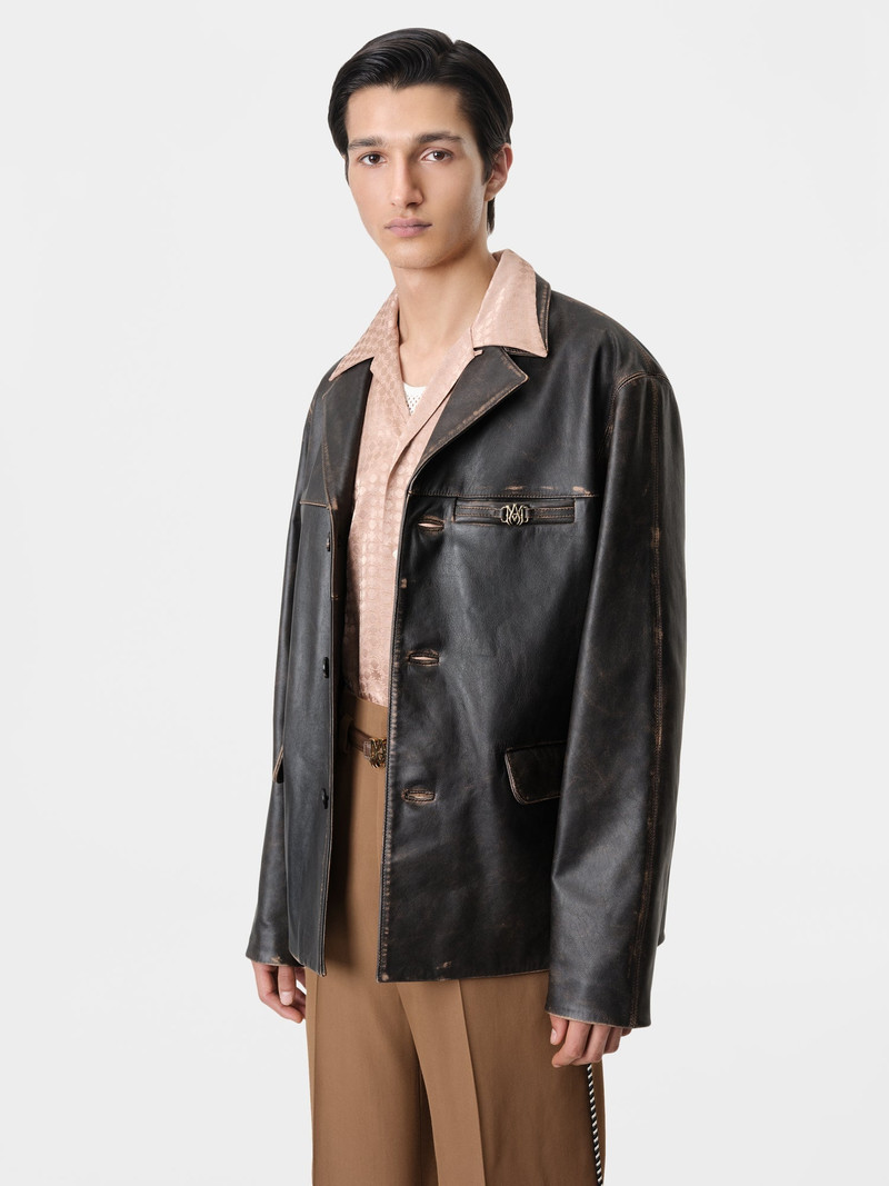 TUMBLED LEATHER SB JACKET 3