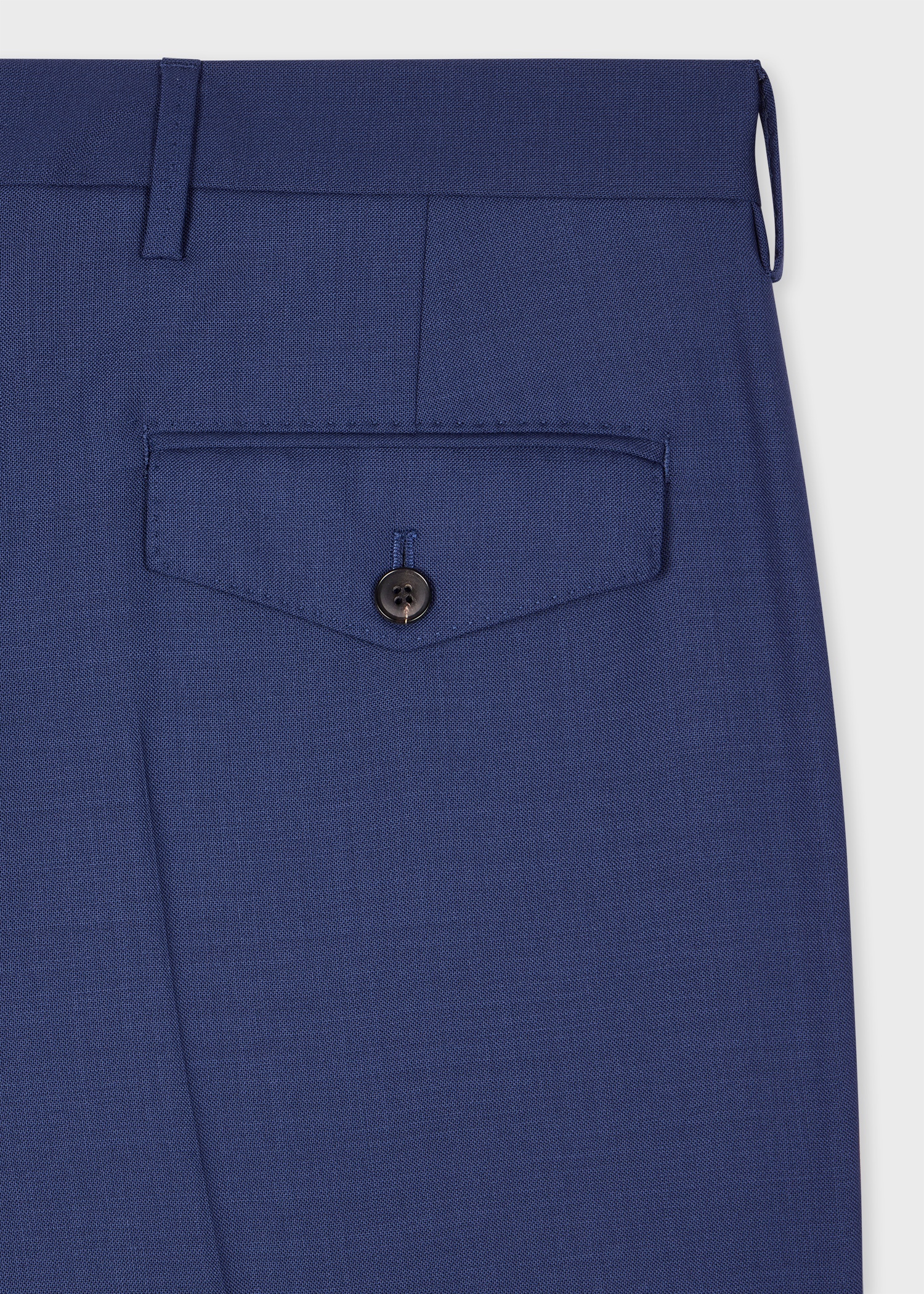 Indigo Fresco Wool Suit - 6