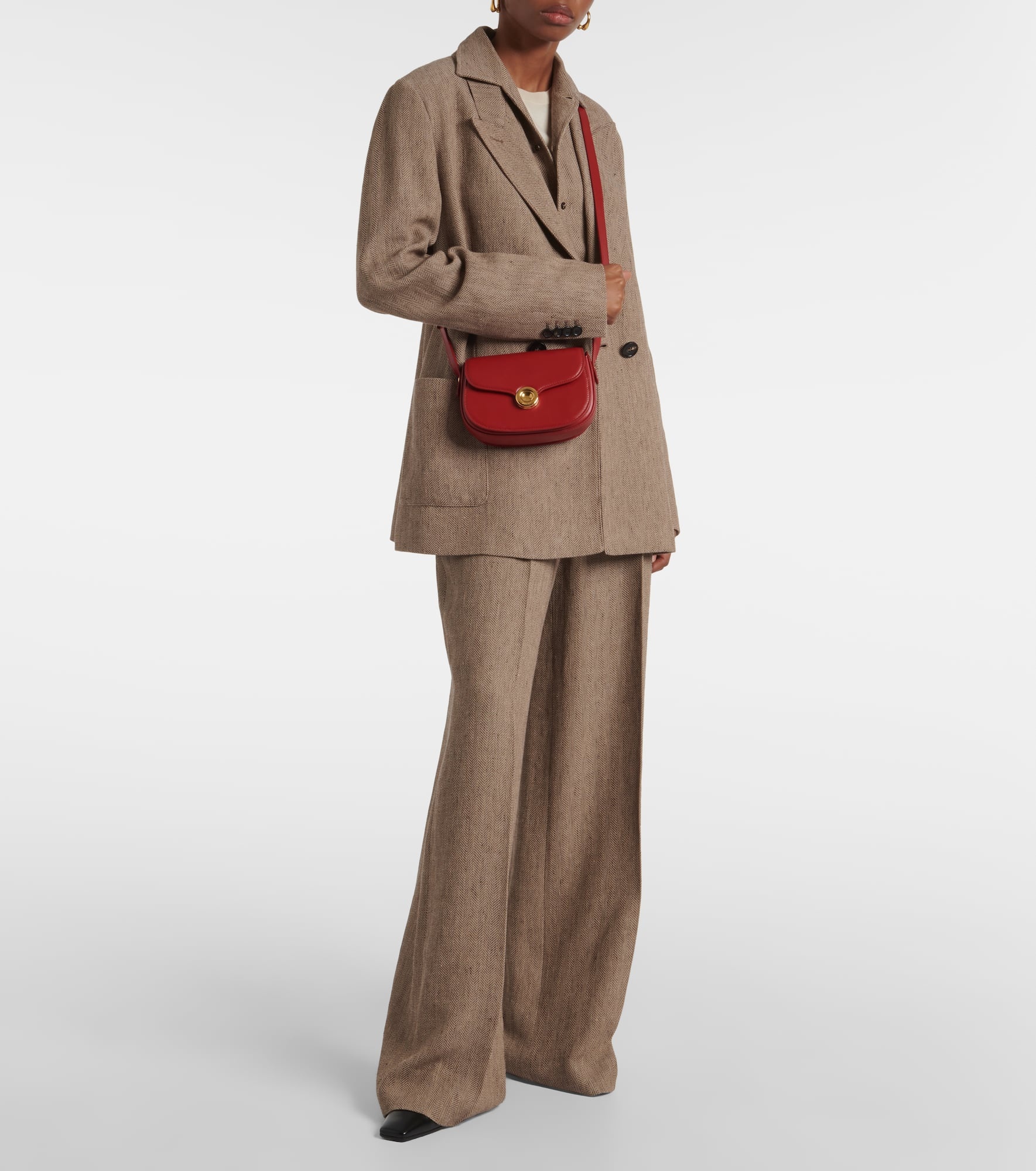 Ghiera Mini leather shoulder bag - 5