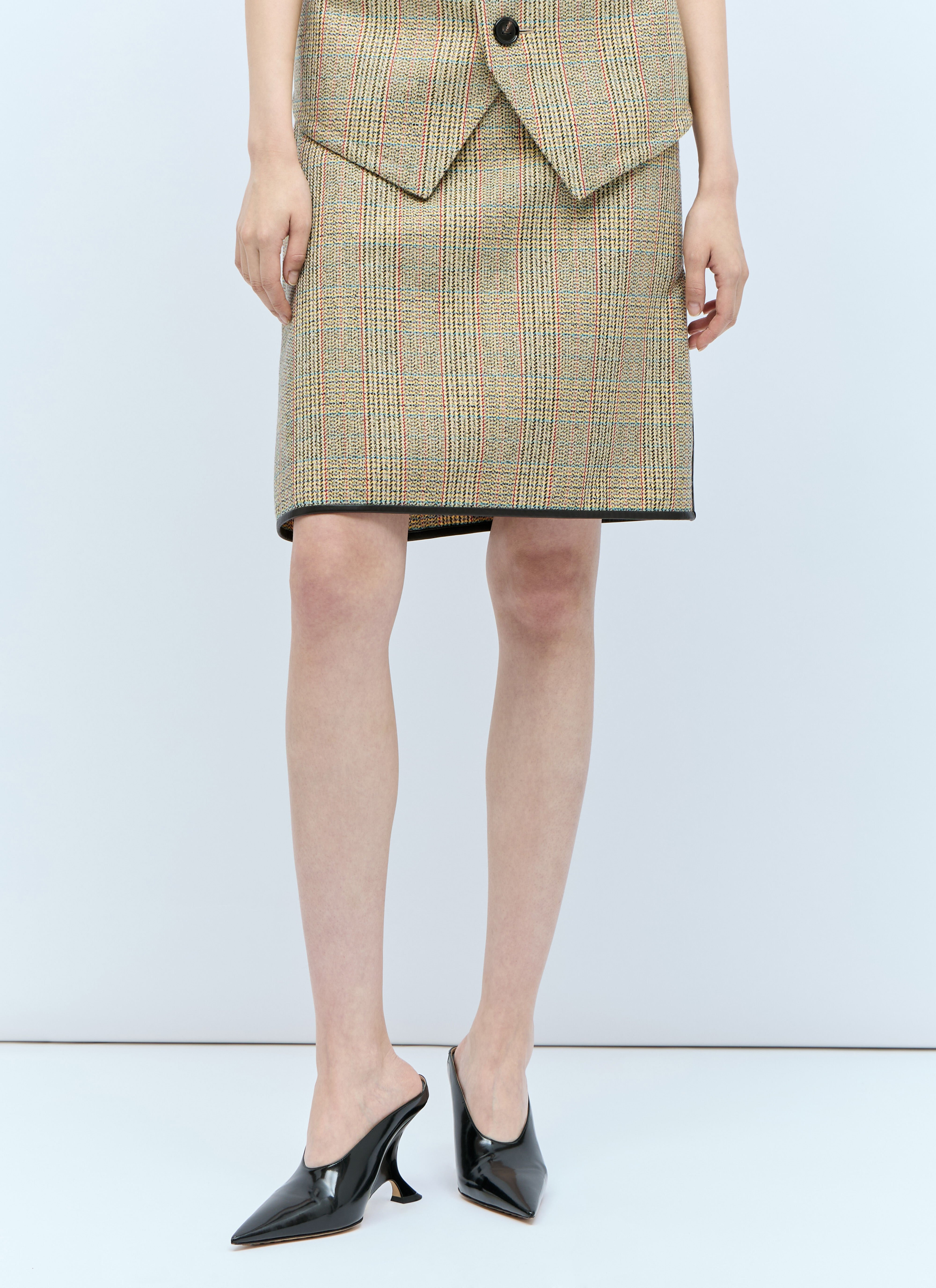 Prince Of Wales Midi Skirt - 1