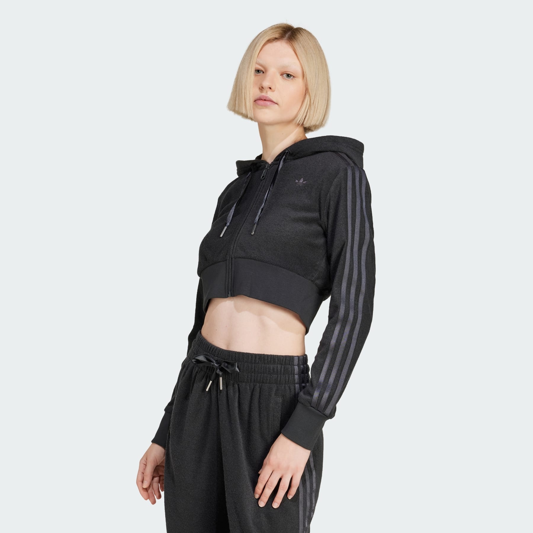 Short Full-Zip Hoodie - 2