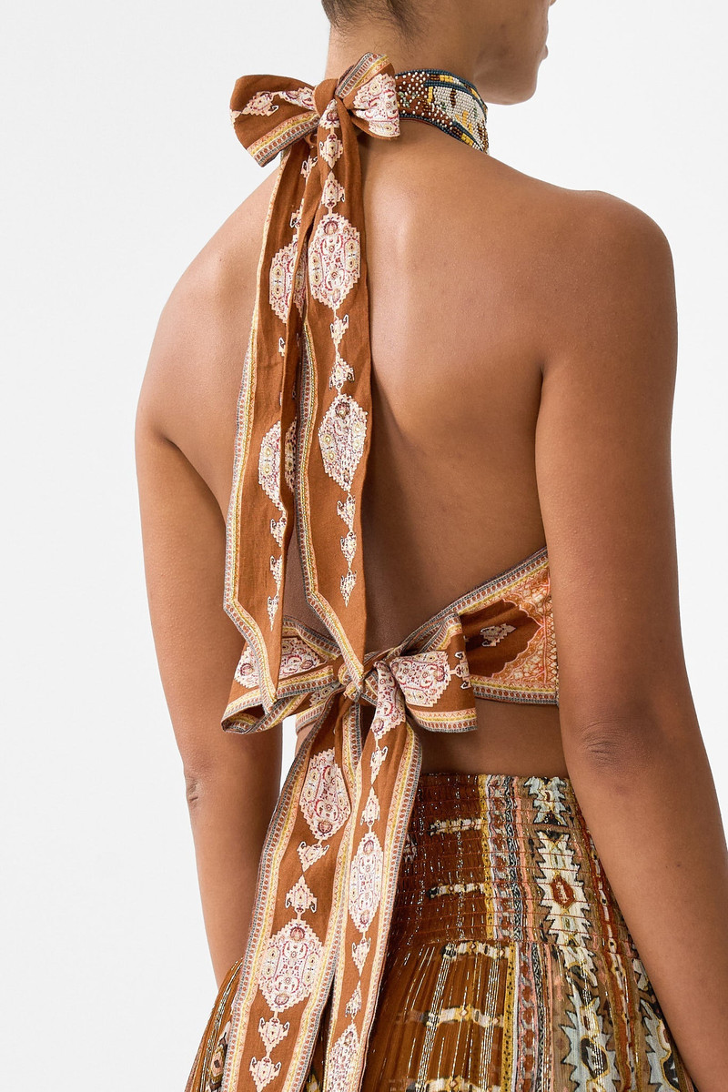 HALTER TIE BACK TOP 5