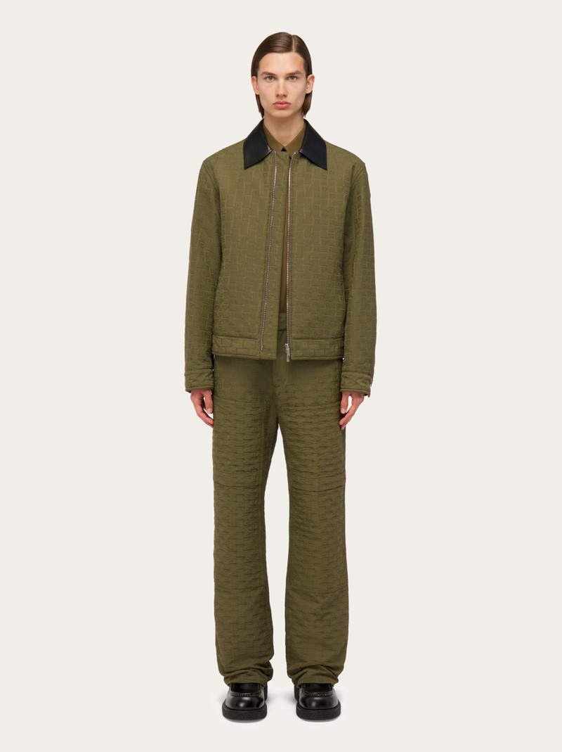 Ferragamo Monogram blouson 8