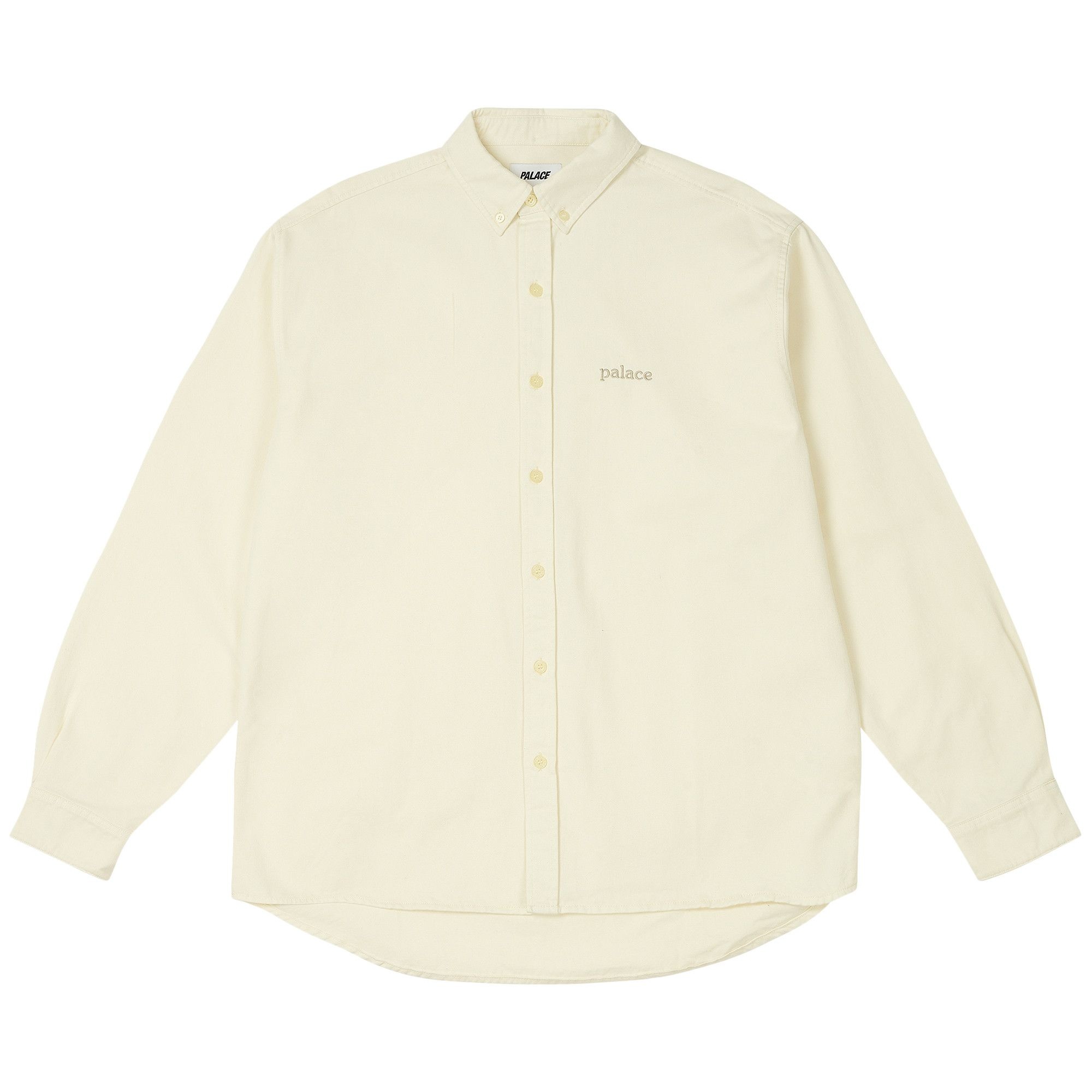 Palace Oxford Shirt 'Soft White' - 1