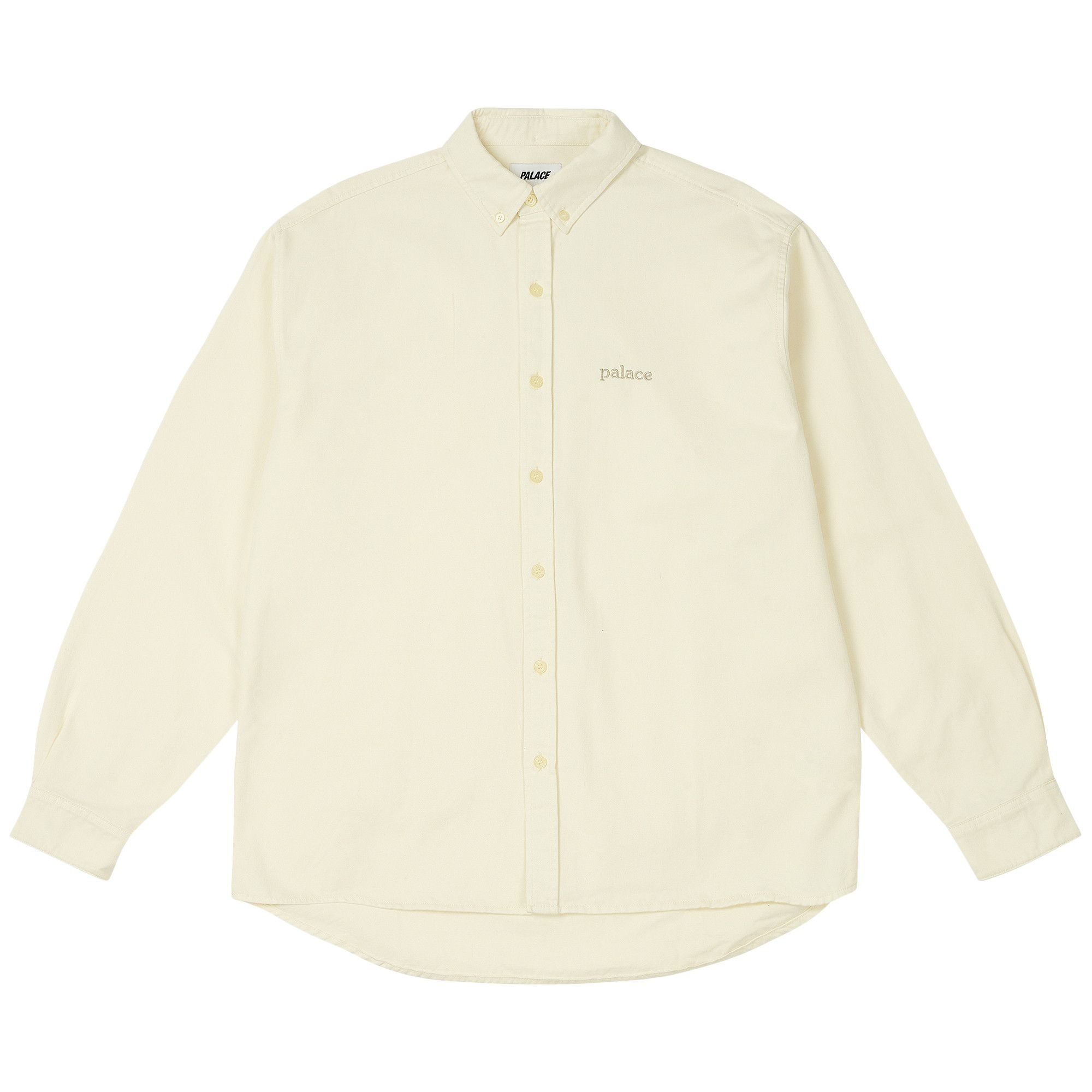 Palace Oxford Shirt 'Soft White' - 1