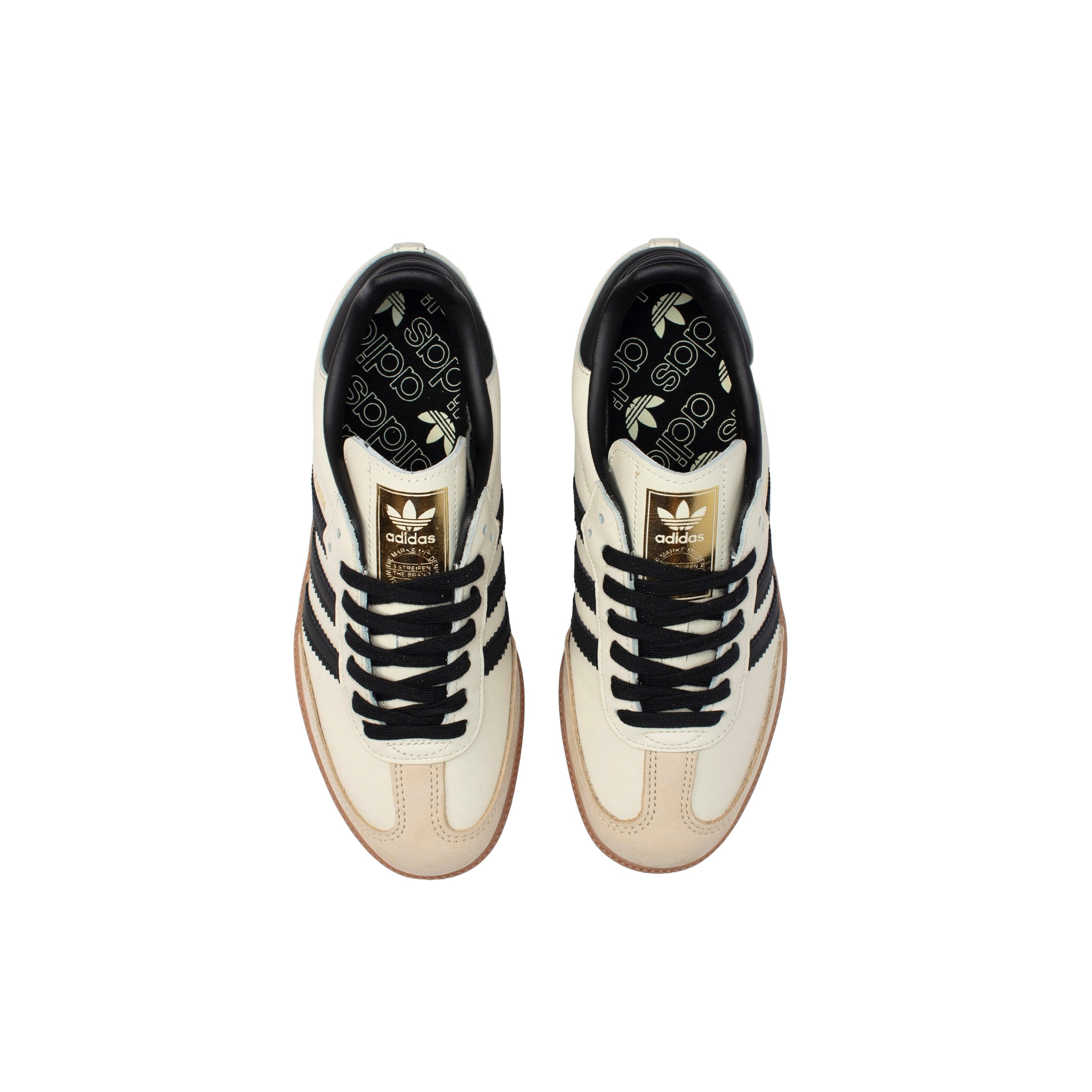 (WMNS) adidas originals Samba 'Cream White Sand Strata' ID0478 - 4