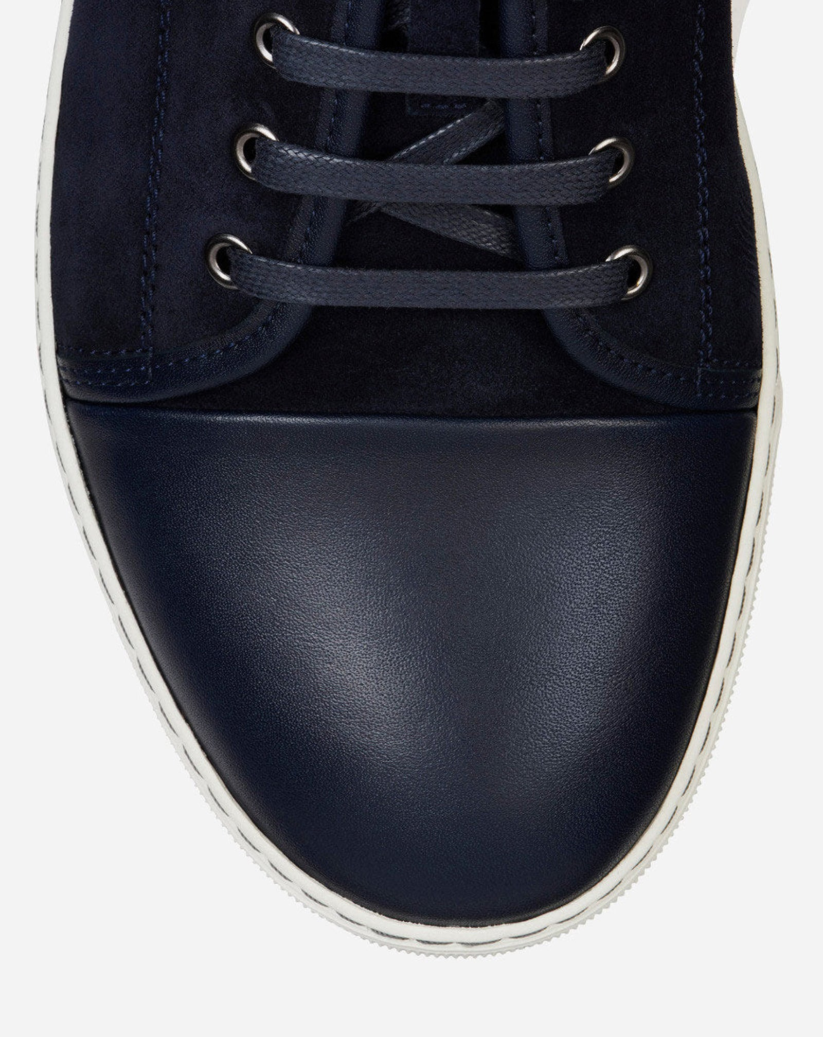 DBB1 LEATHER AND SUEDE SNEAKERS - 5