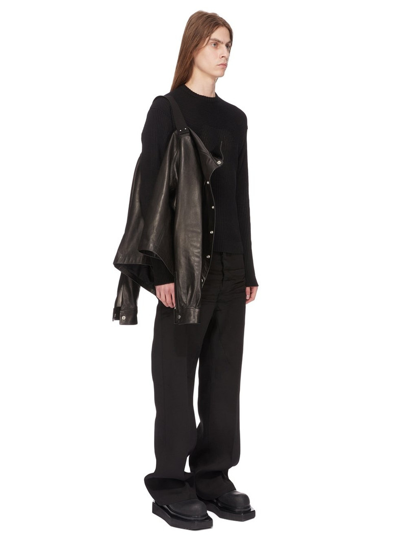 Alice Strobe leather shirt jacket 8