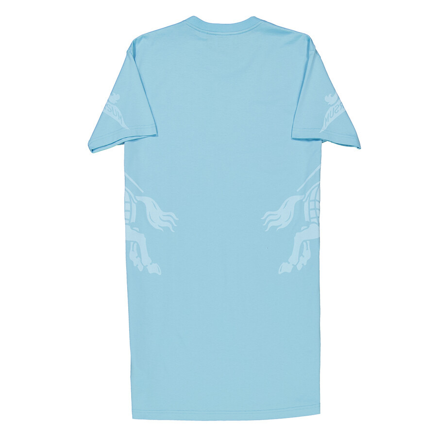 Burberry Connie Mirrored EKD Print Cotton T-Shirt Dress - 6