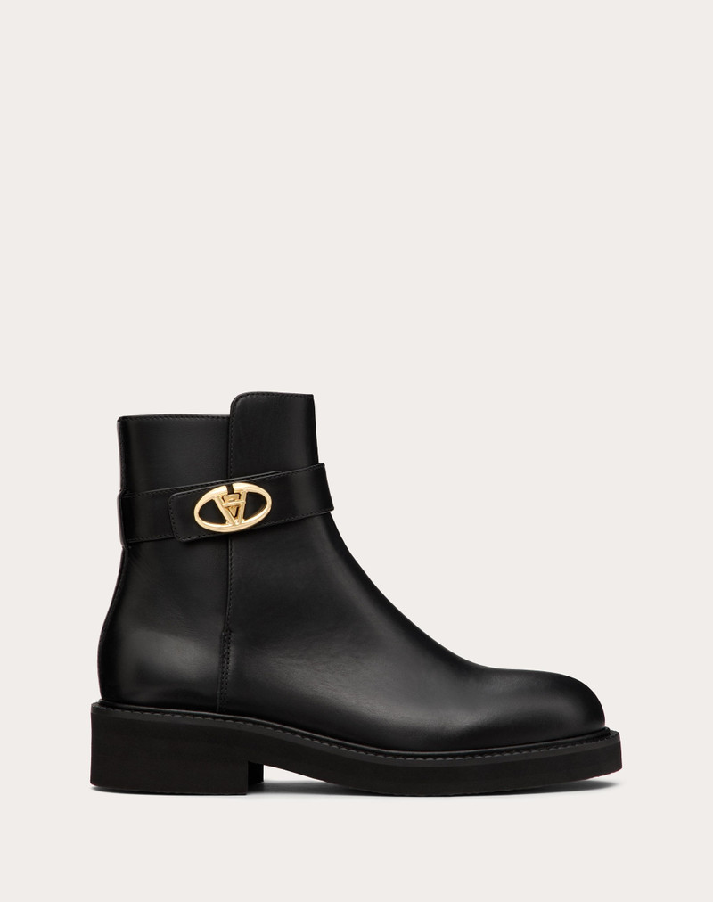 VLOGO LOCKER CALFSKIN ANKLE BOOT 40MM 1