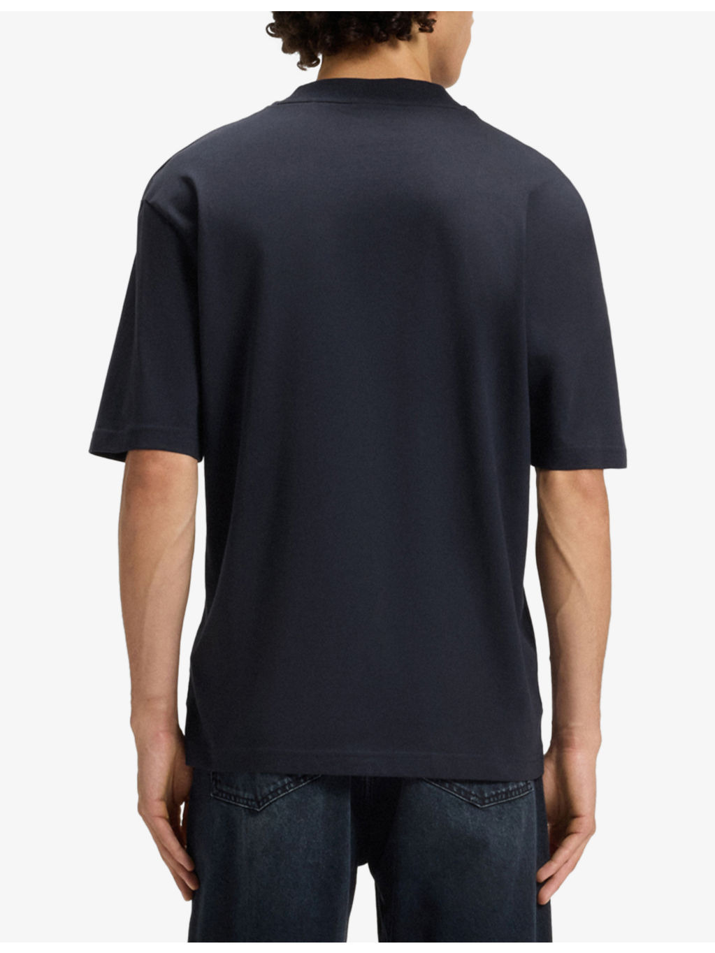 Logo-Patch Regular-Fit Cotton-Jersey T-Shirt - 4