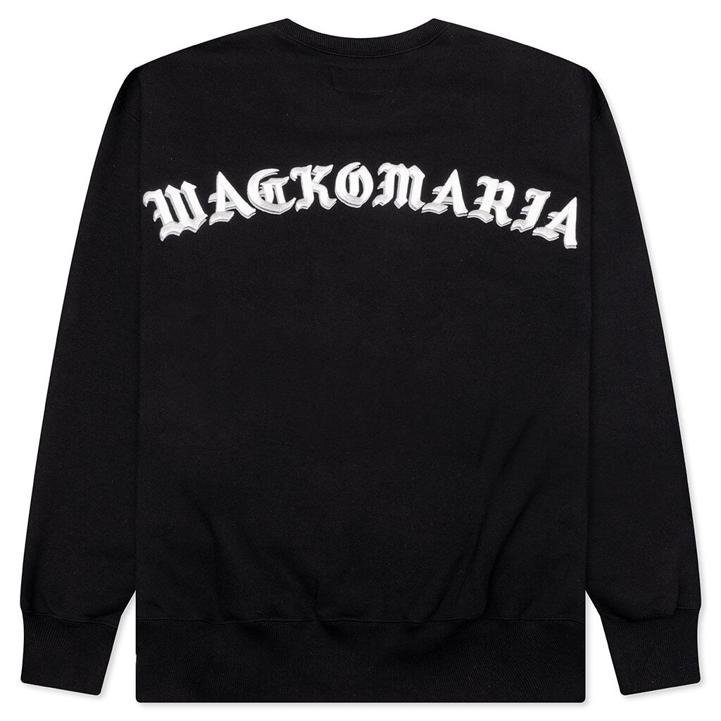 MIDDLE WEIGHT CREWNECK SWEATSHIRT TYPE 2 - BLACK - 2
