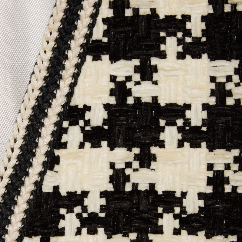 Houndstooth chenille jacket 4