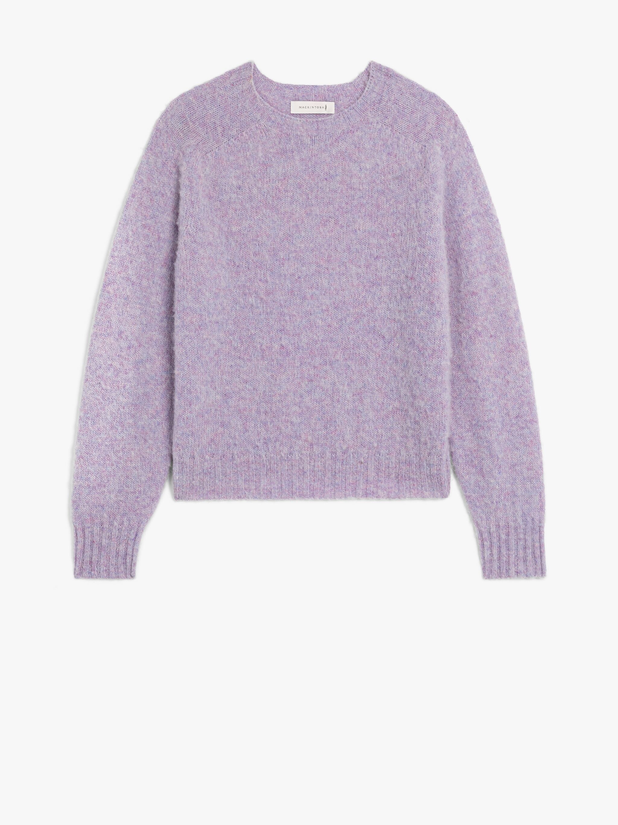 KENNEDI LILAC MIX WOOL CREWNECK SWEATER - 1