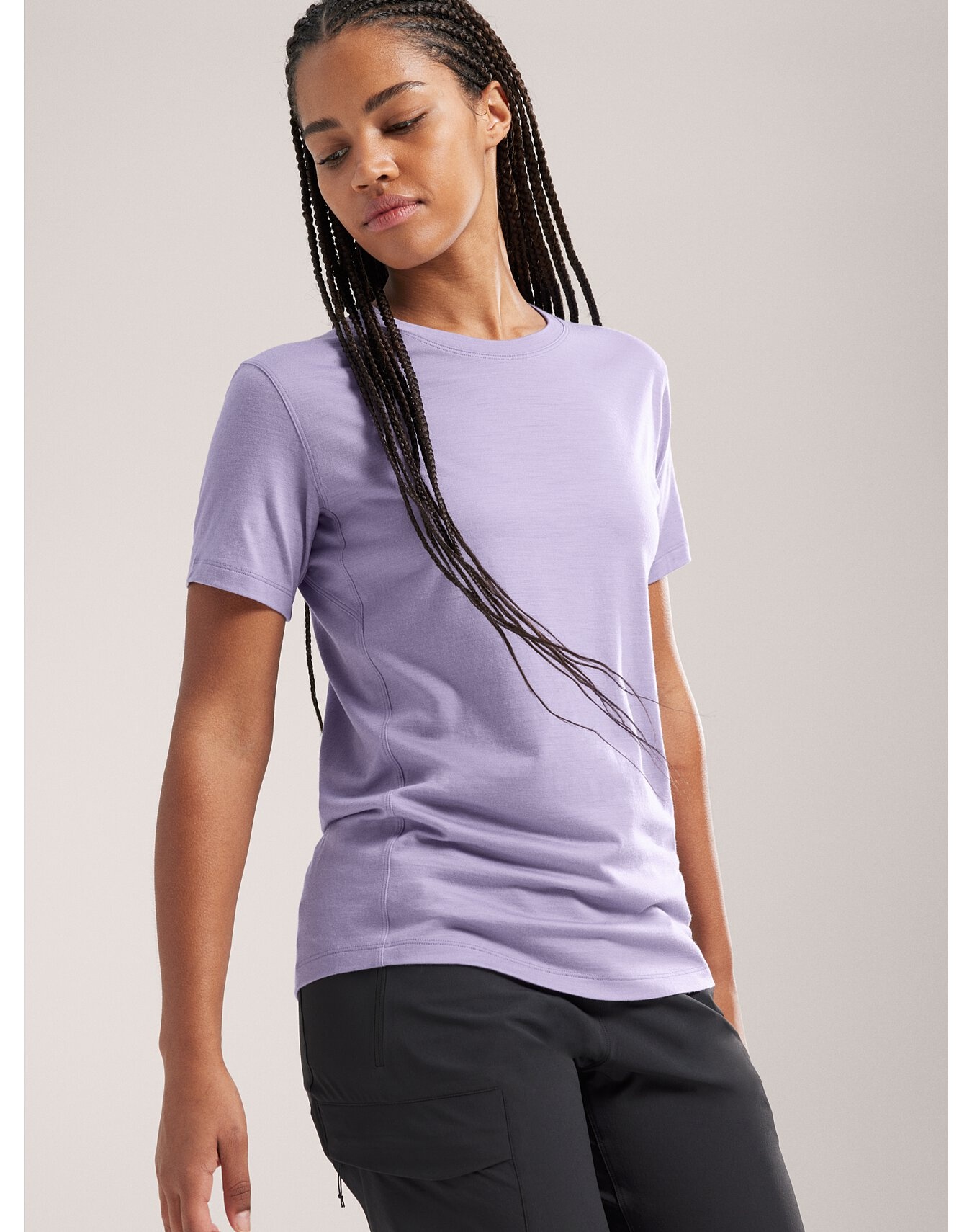 Lana Merino Wool Crew Neck Shirt SS - 3