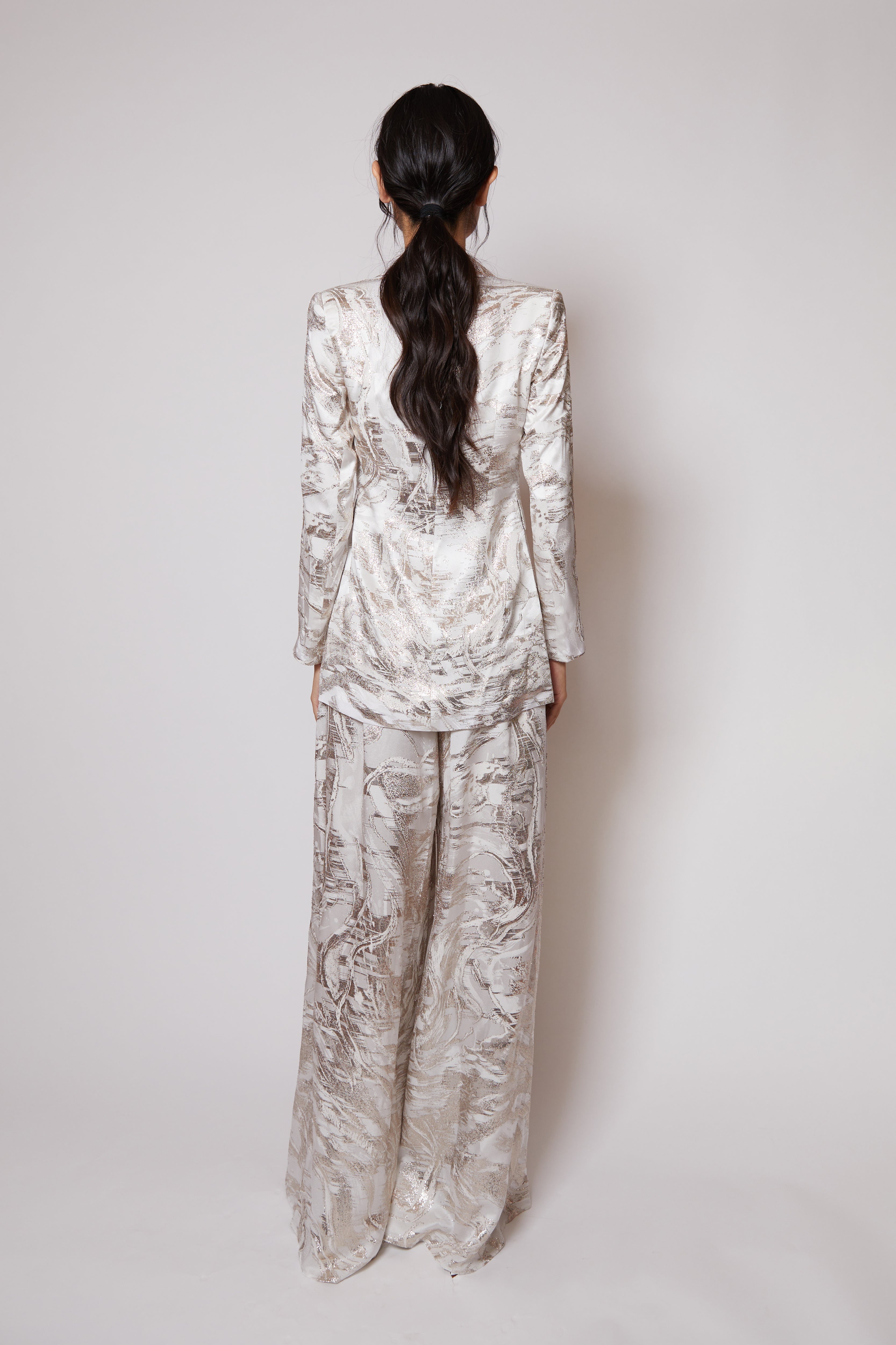 Look One: Marble Fitted Blazer - 3