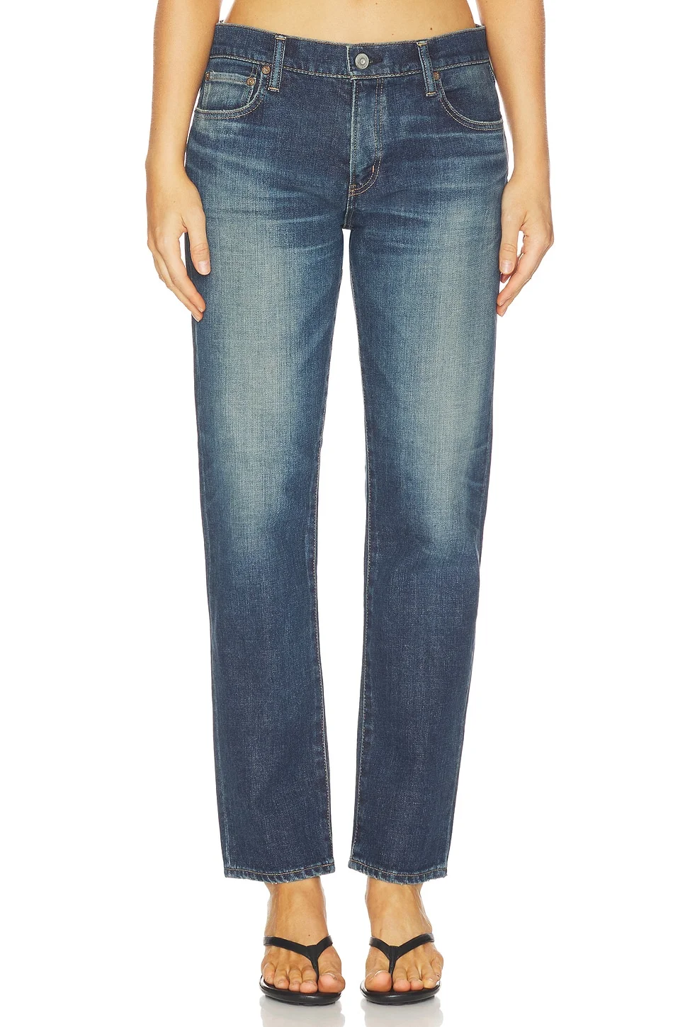 Leverett Slim Straight Jeans - 1