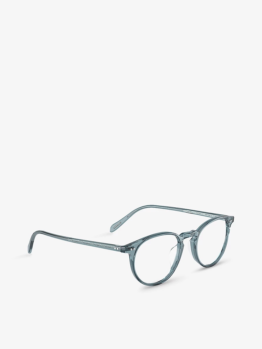 OV5004 Riley round-frame acetate glasses - 2