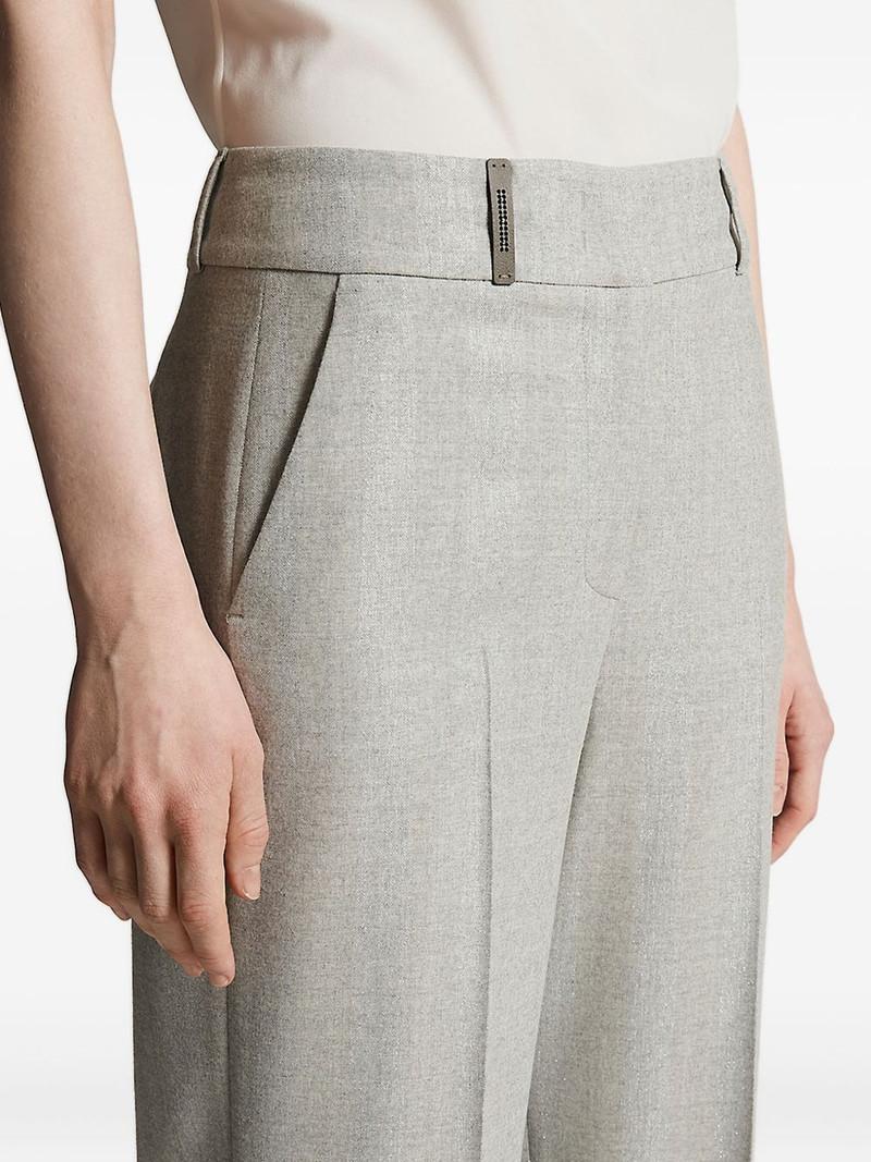 straight-leg tapered trousers 5