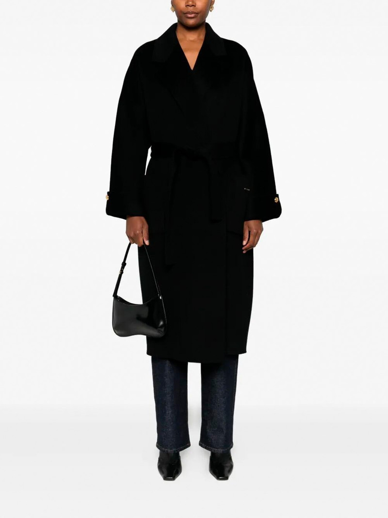 ELISABETTA FRANCHI Coat With Belt outlook