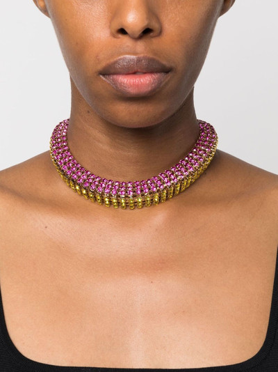 Rosantica crystal-embellished necklace outlook