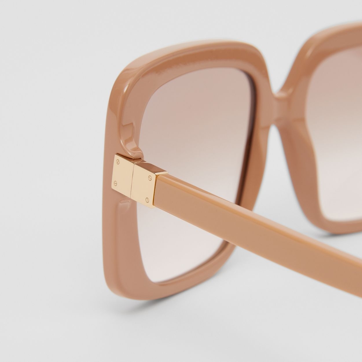 Hardware Detail Square Frame Sunglasses - 2