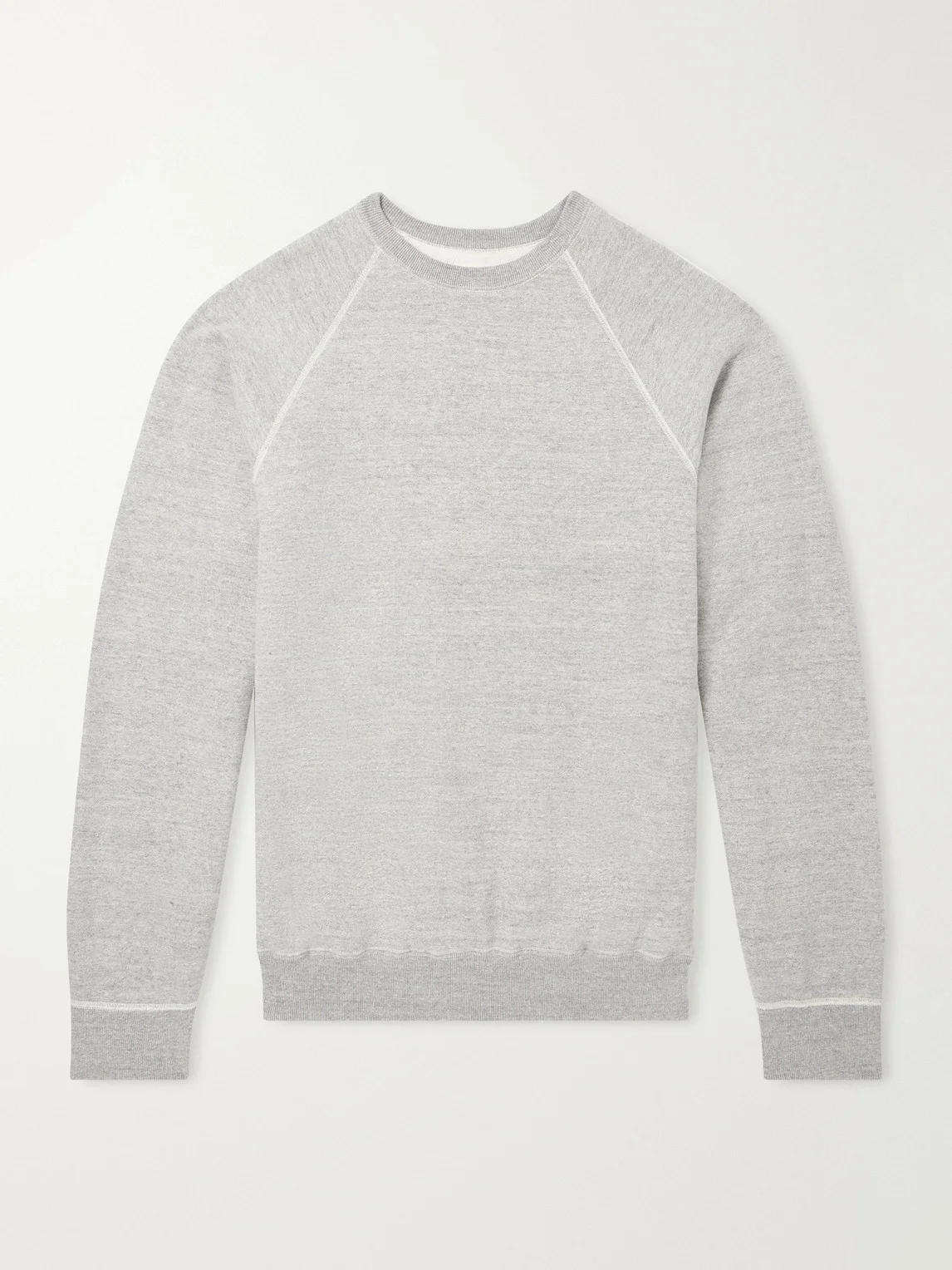 French Terry-Cotton Sweatshirt - 1