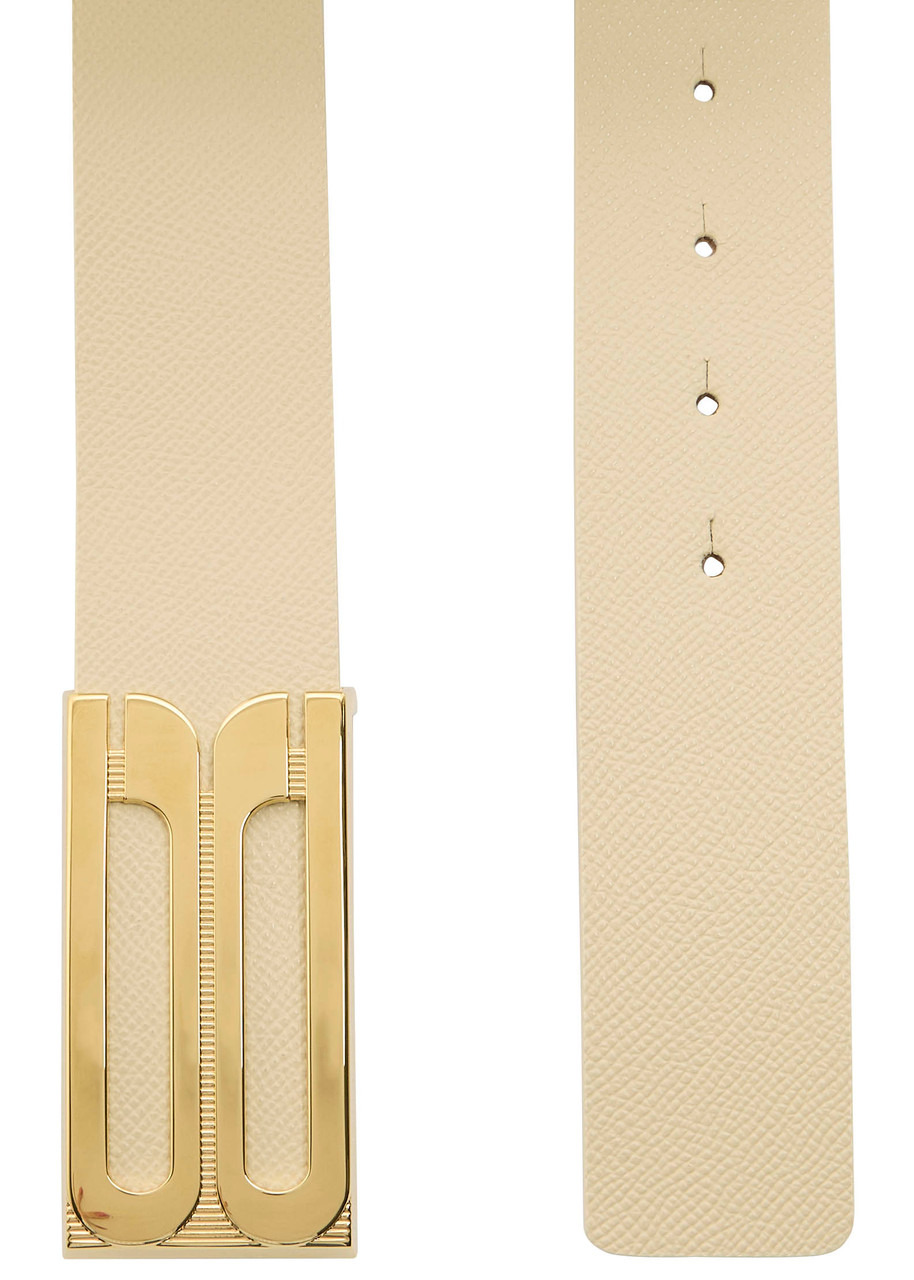 Victoria Beckham Jumbo Frame Leather Belt - 3