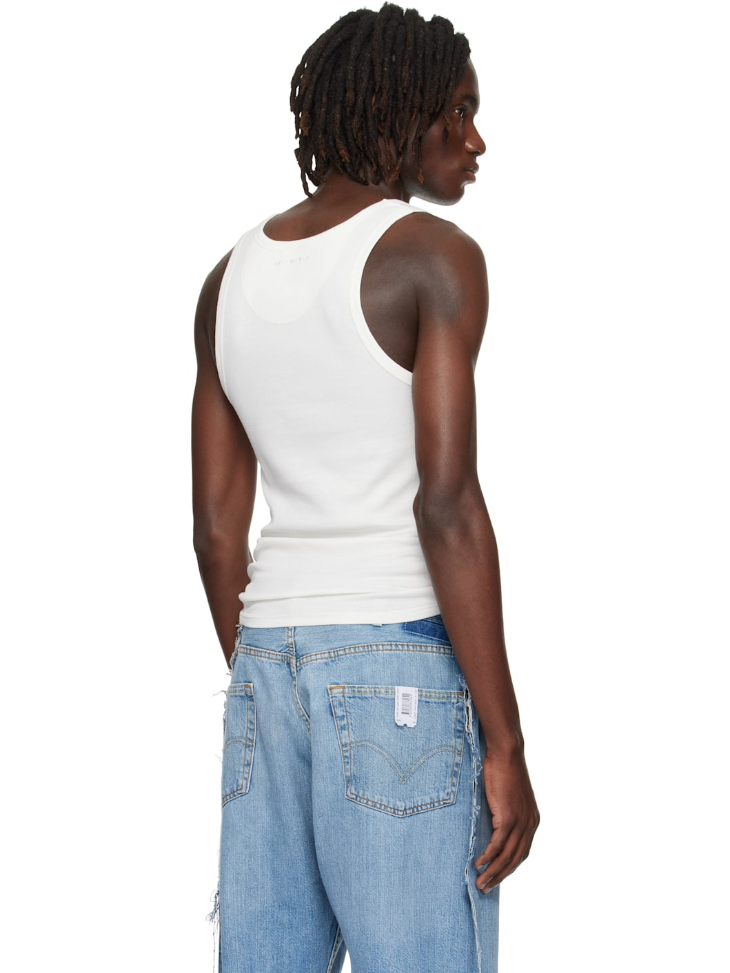 Off-White Oval Logo Tank Top - 3