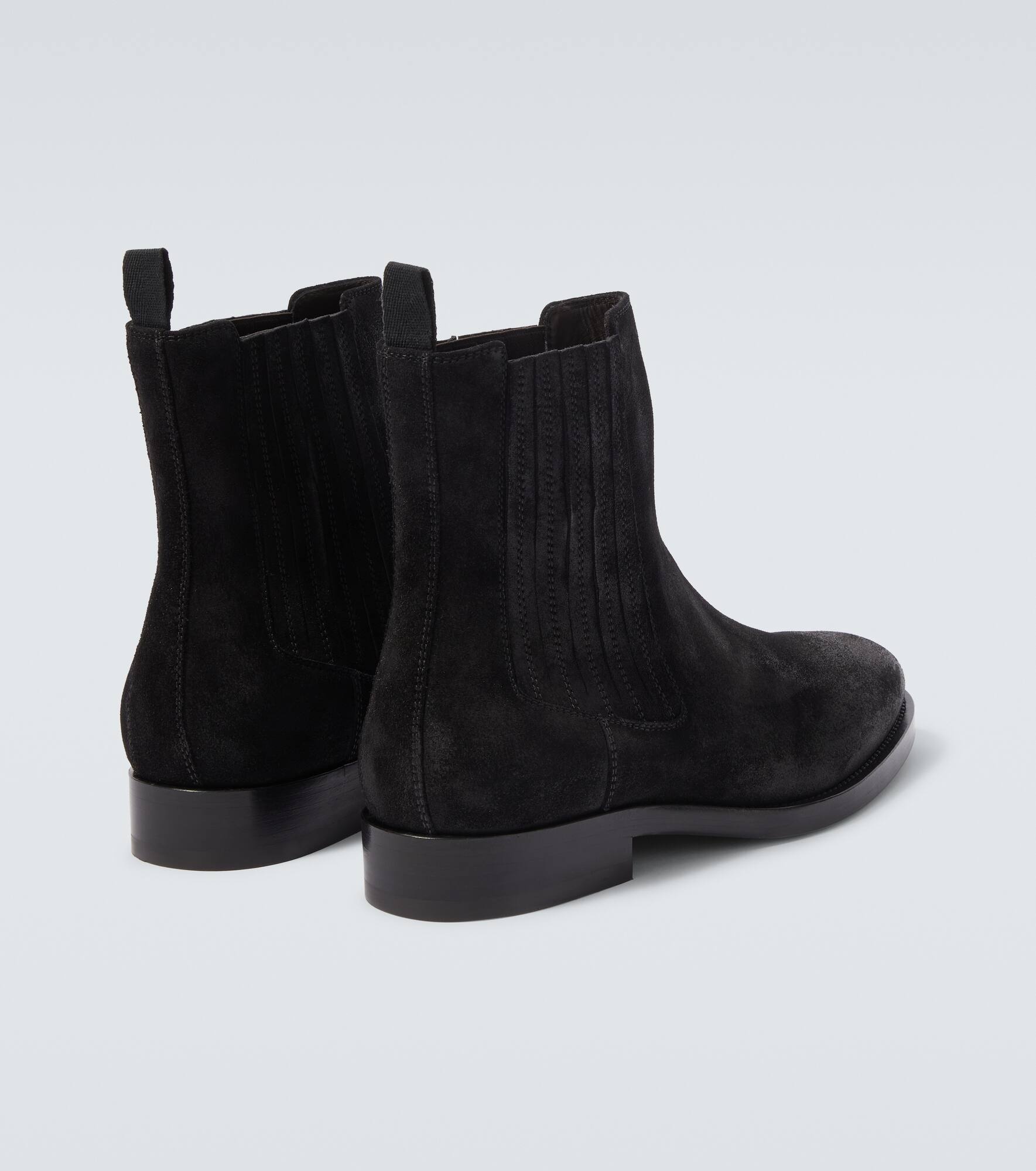 Suede Chelsea boots - 6