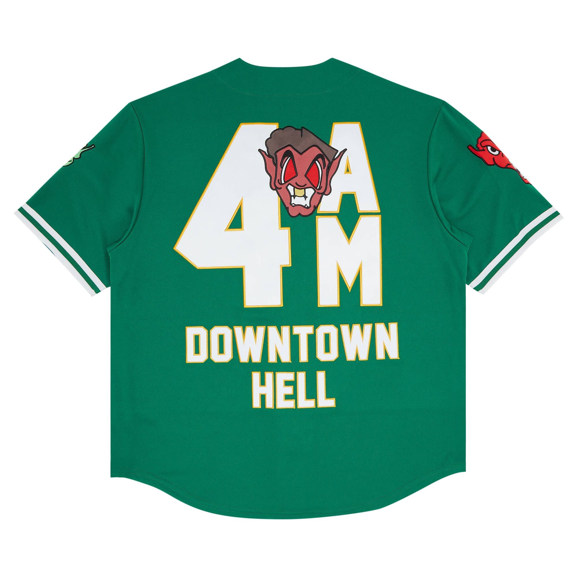 Supreme Supreme x Mitchell & Ness Downtown Hell Baseball