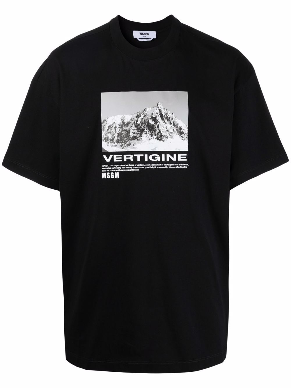 Vertigine graphic-print T-shirt - 1