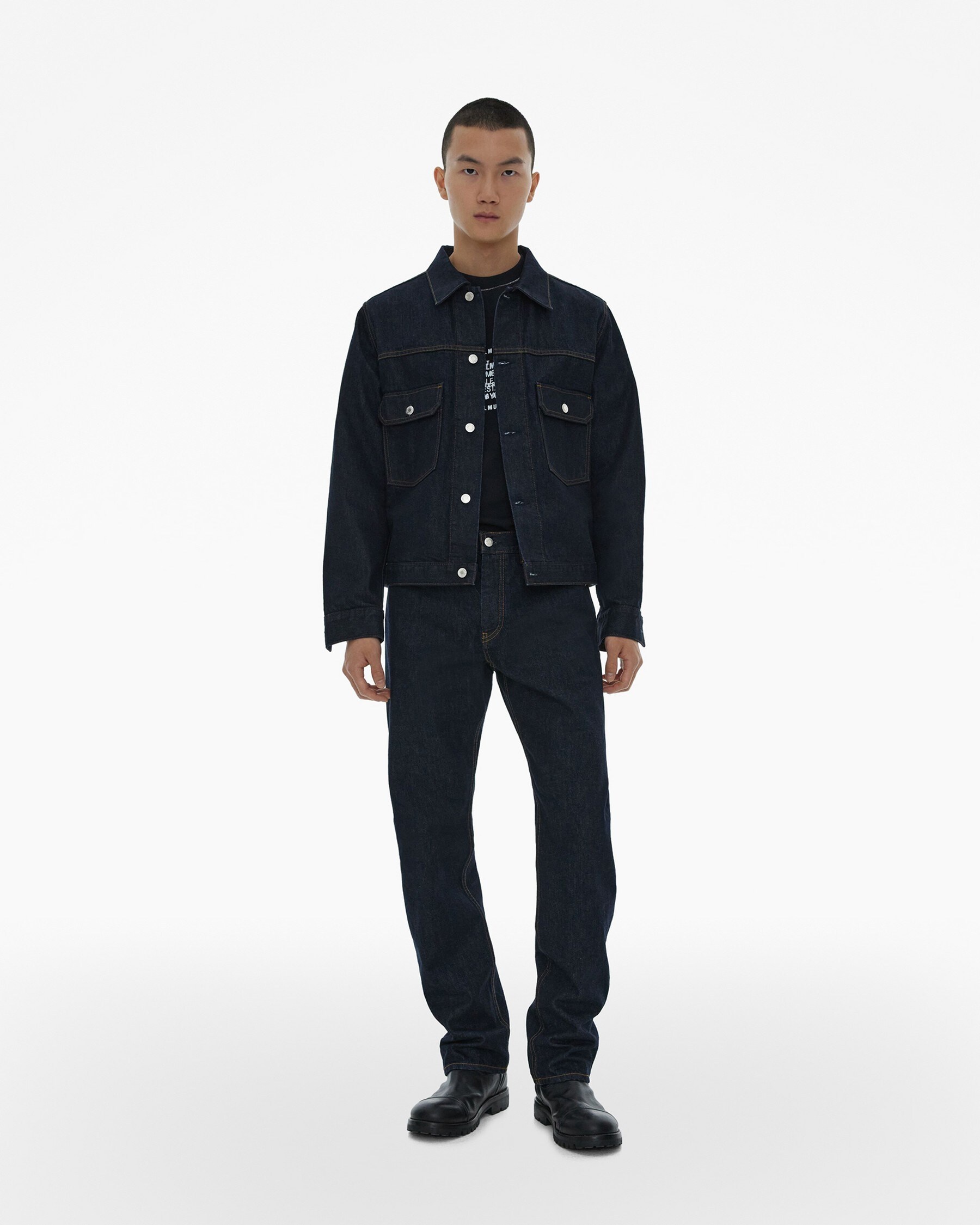 DENIM TRUCKER JACKET - 8