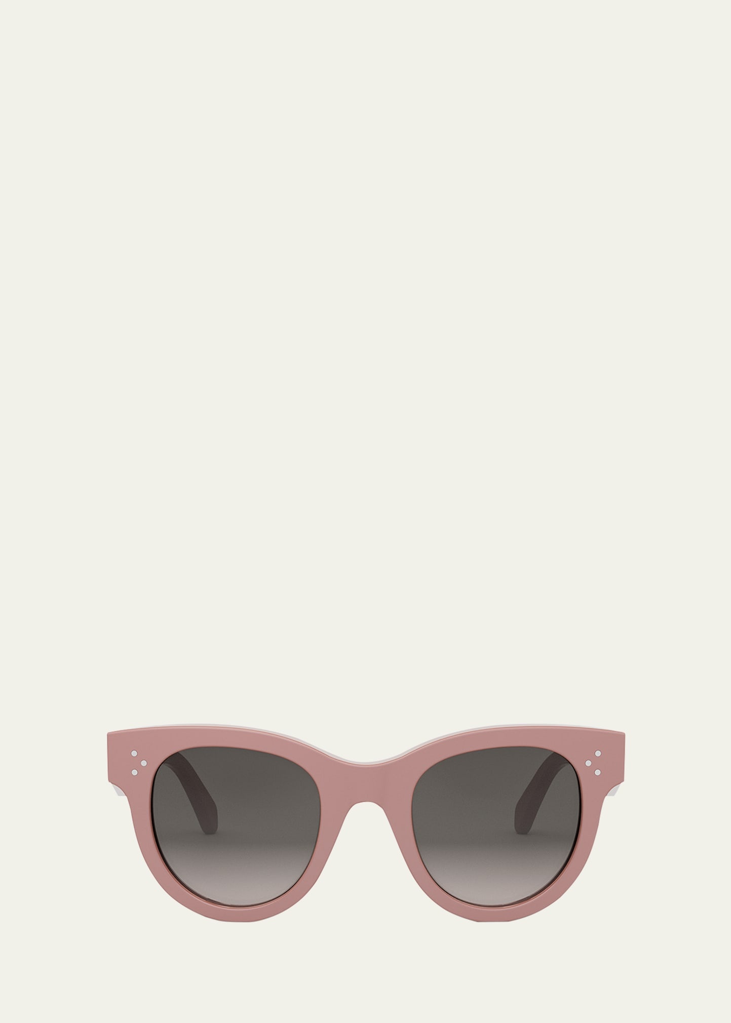 Tortoiseshell Acetate Cat-Eye Sunglasses - 1