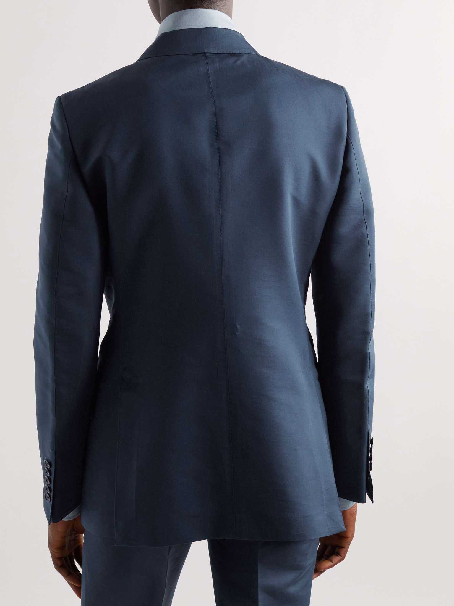 Cotton and Silk-Blend Suit Jacket - 4