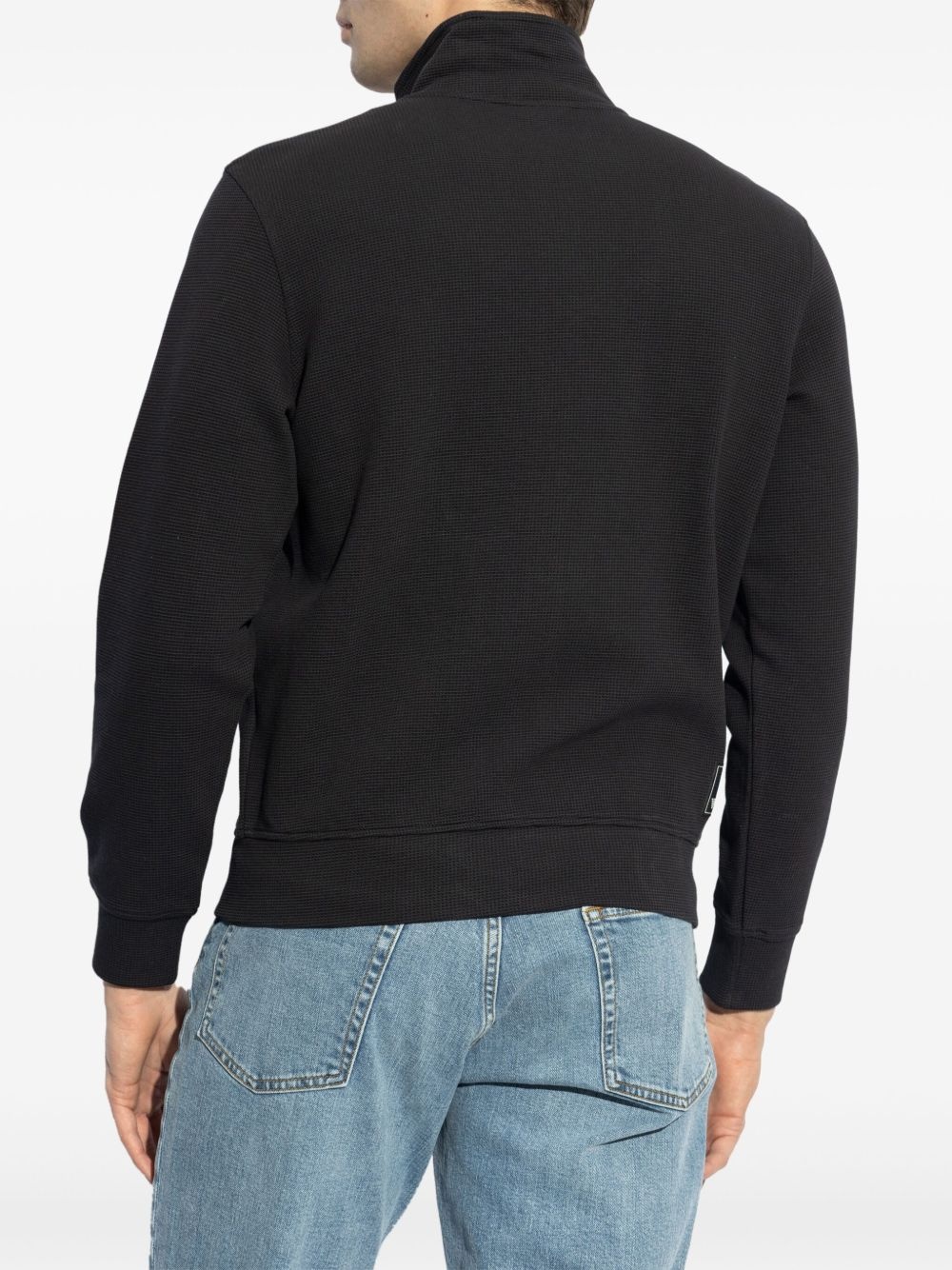 zip-up sweatshirt - 4