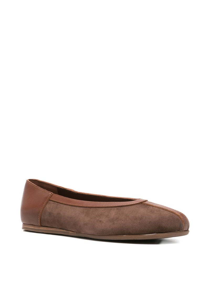 ANCIENT GREEK SANDALS Aeropi panelled ballet flats outlook