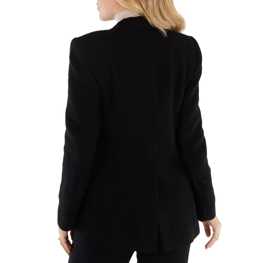 Chloe Ladies Black Single-Breasted Open-Front Blazer - 5